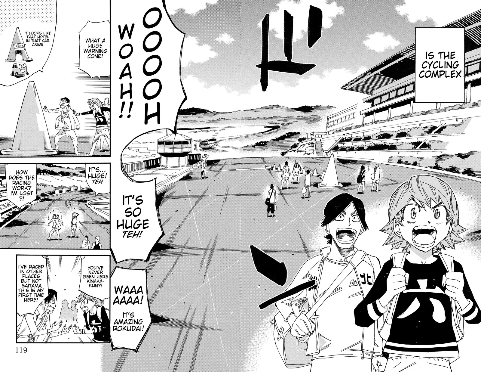 Yowamushi Pedal Chapter 725 page 4