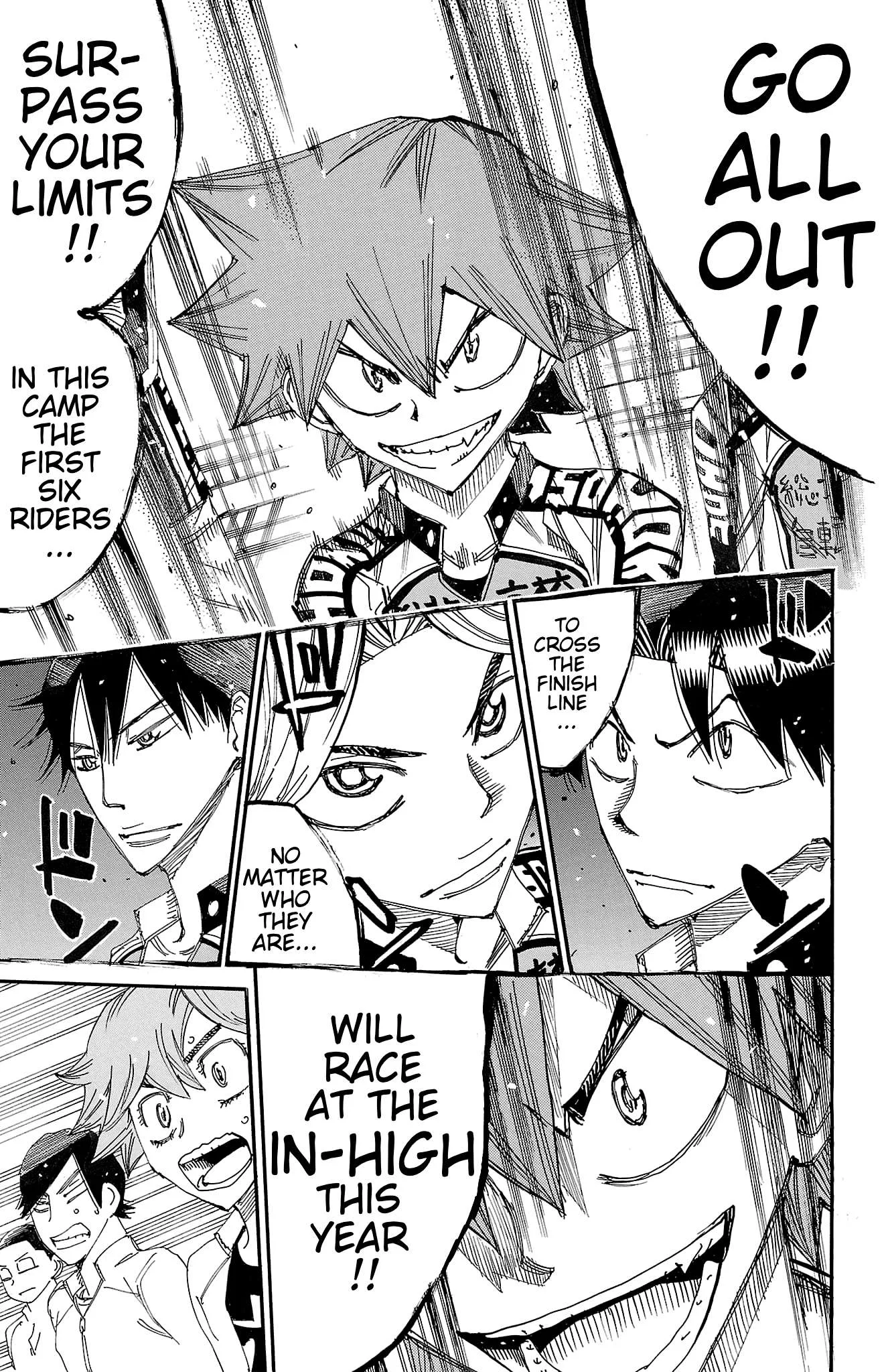 Yowamushi Pedal Chapter 725 page 8