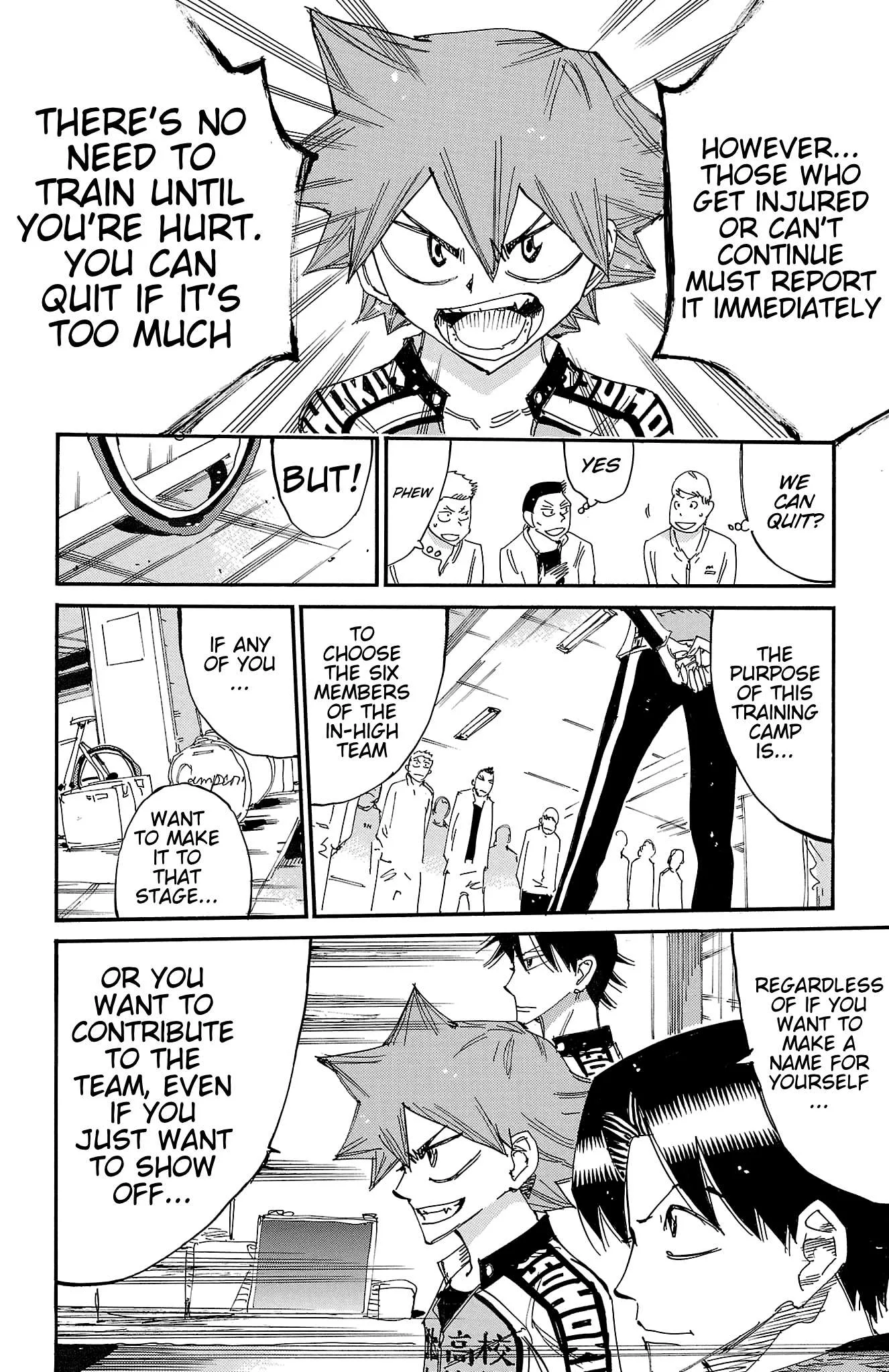Yowamushi Pedal Chapter 725 page 7