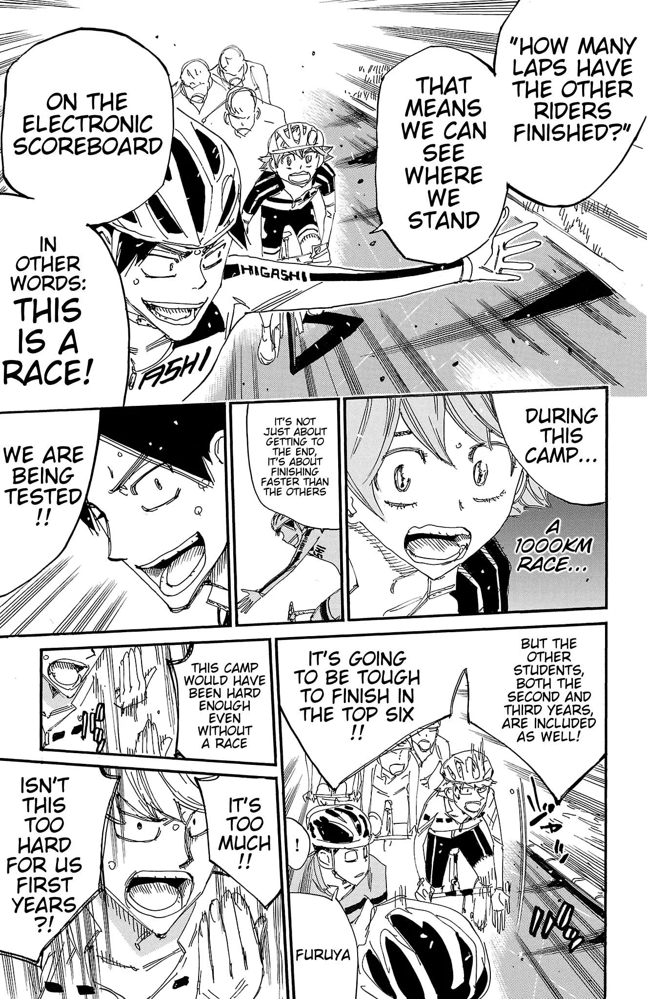Yowamushi Pedal Chapter 725 page 13