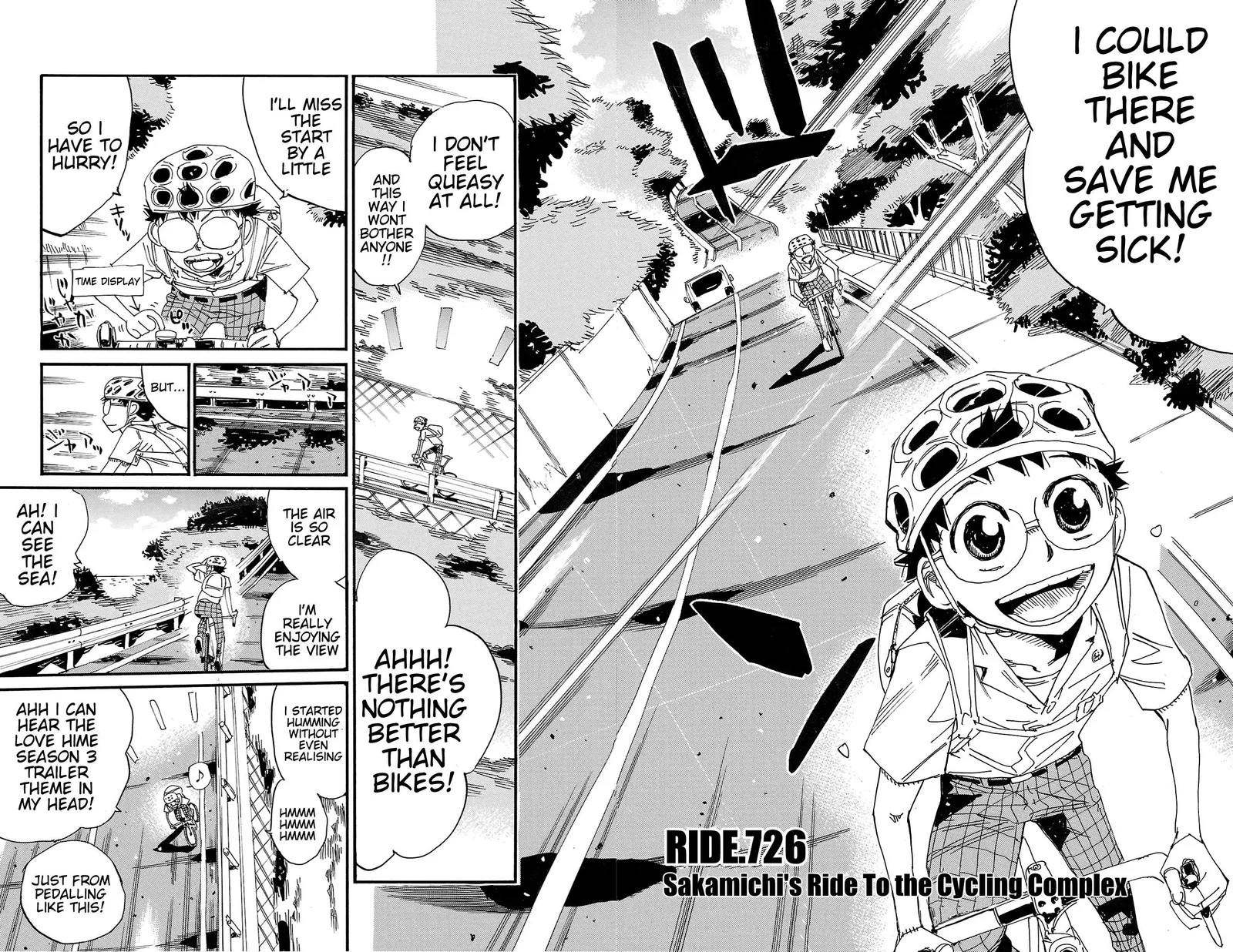Yowamushi Pedal Chapter 726 page 4
