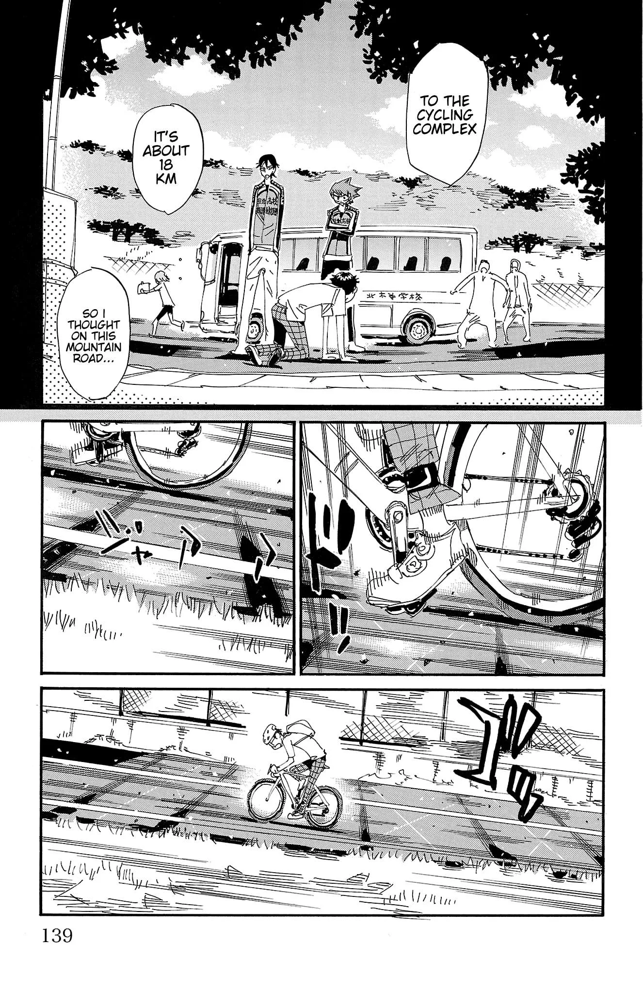 Yowamushi Pedal Chapter 726 page 3