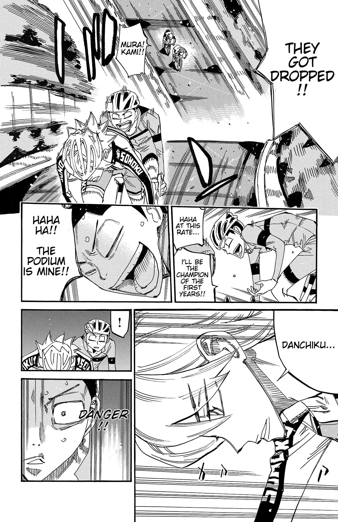 Yowamushi Pedal Chapter 727 page 14