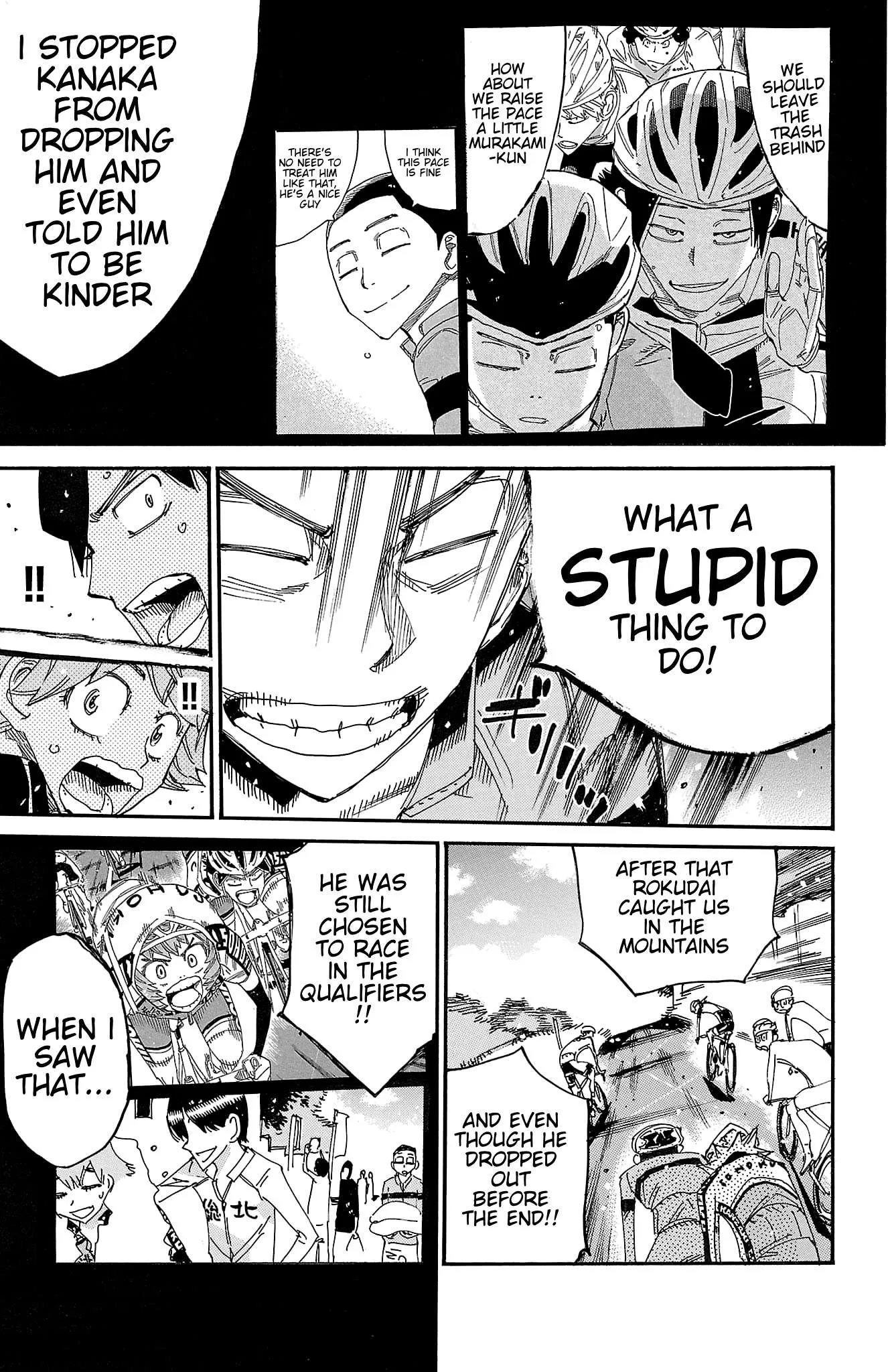 Yowamushi Pedal Chapter 727 page 4