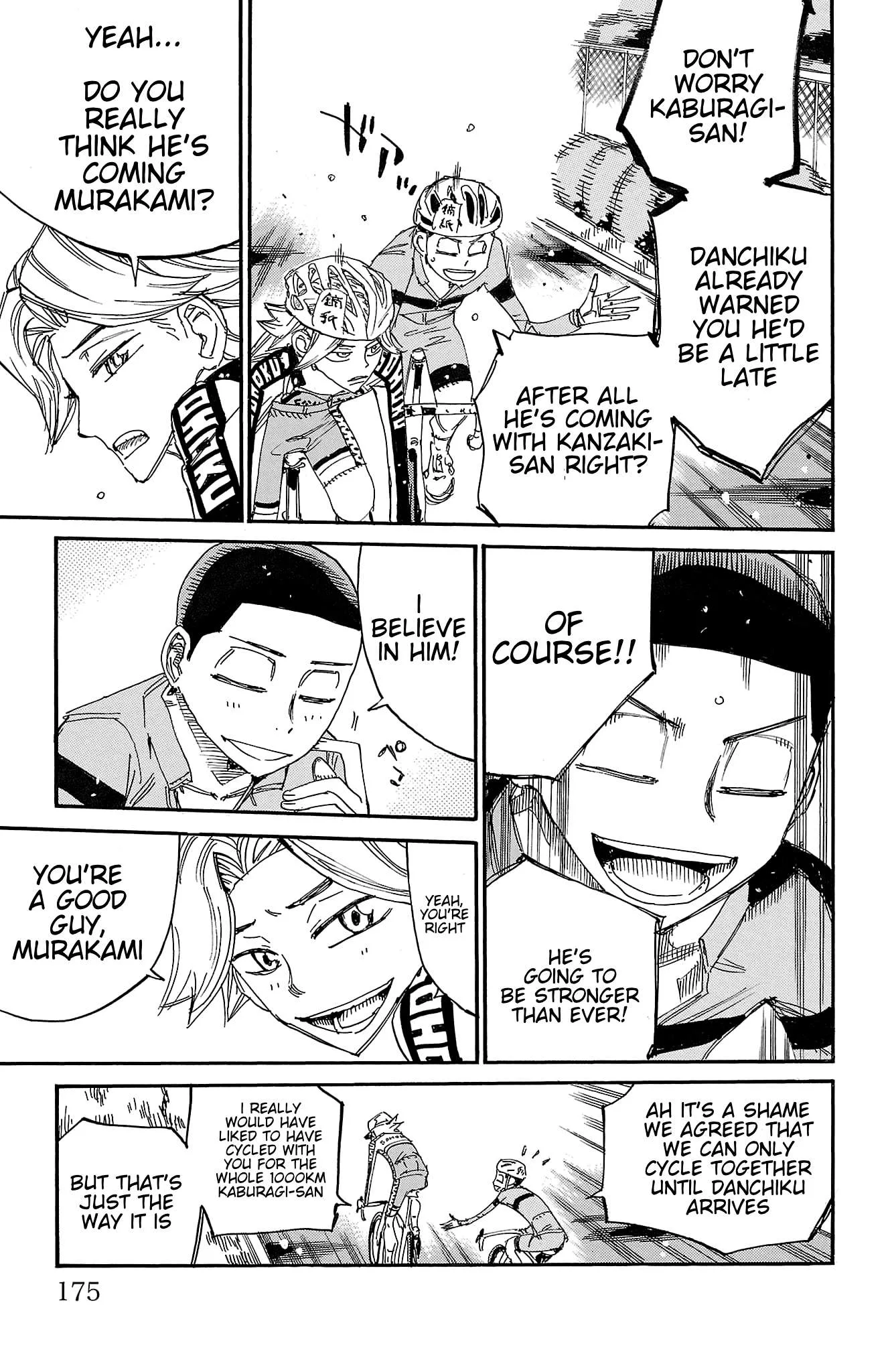 Yowamushi Pedal Chapter 727 page 15