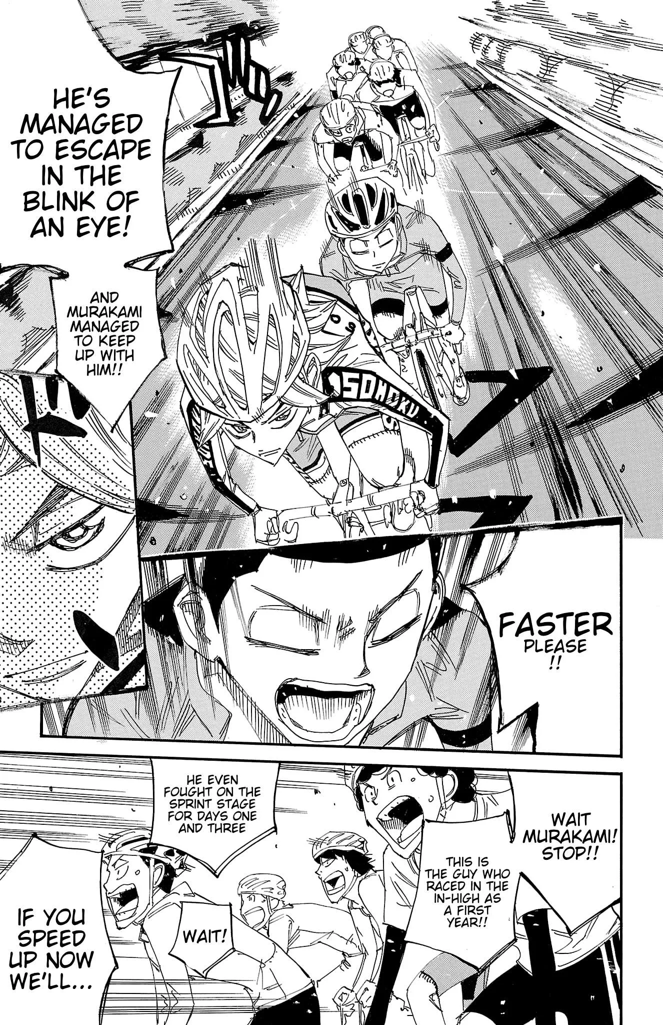 Yowamushi Pedal Chapter 727 page 6