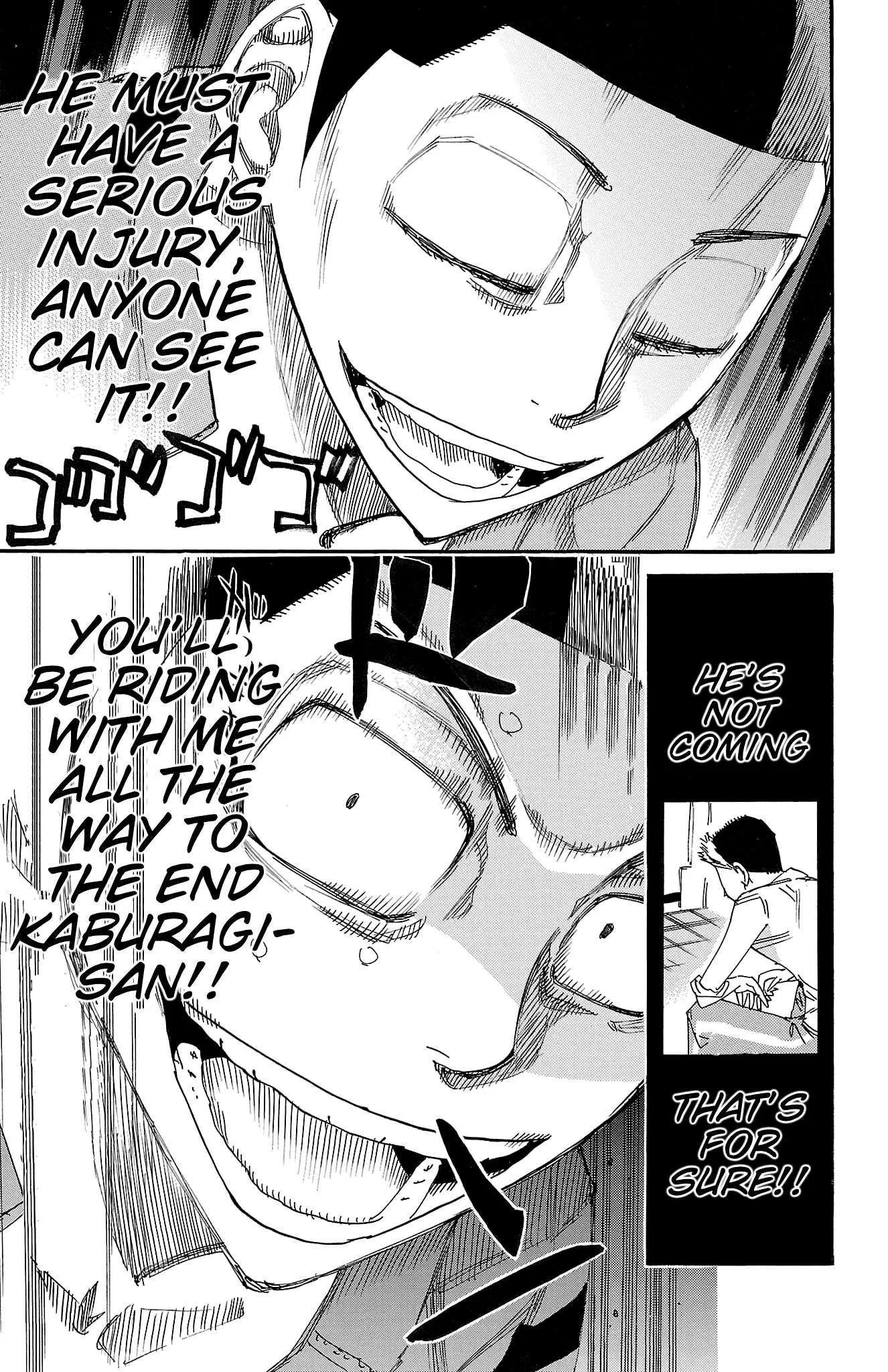 Yowamushi Pedal Chapter 727 page 17