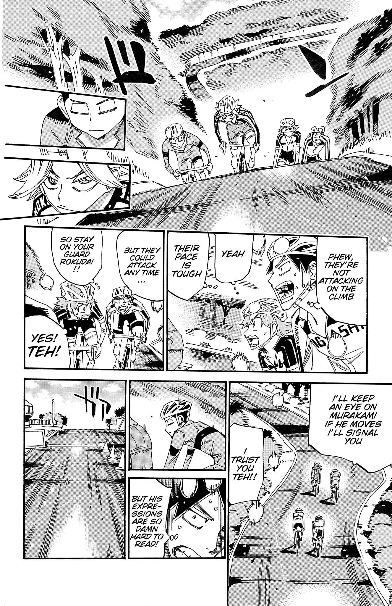Yowamushi Pedal Chapter 727 page 11