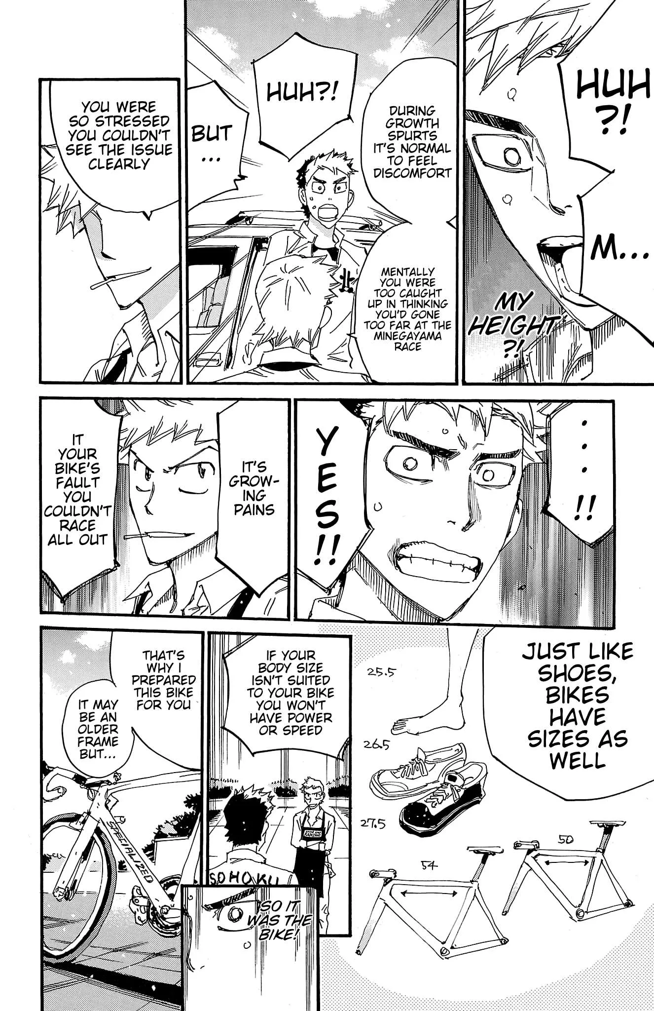 Yowamushi Pedal Chapter 728 page 18