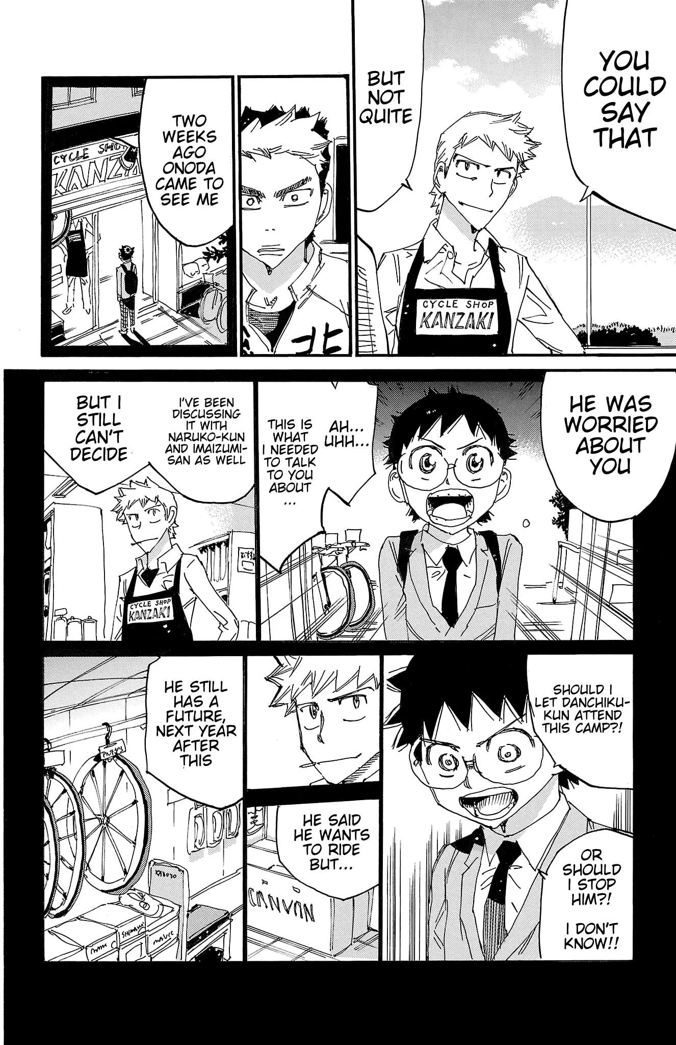 Yowamushi Pedal Chapter 728 page 13