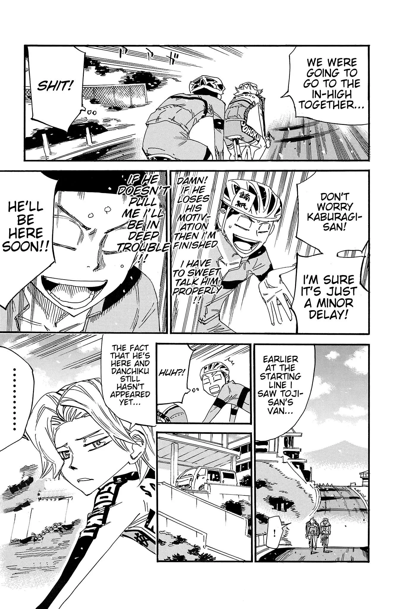 Yowamushi Pedal Chapter 728 page 9