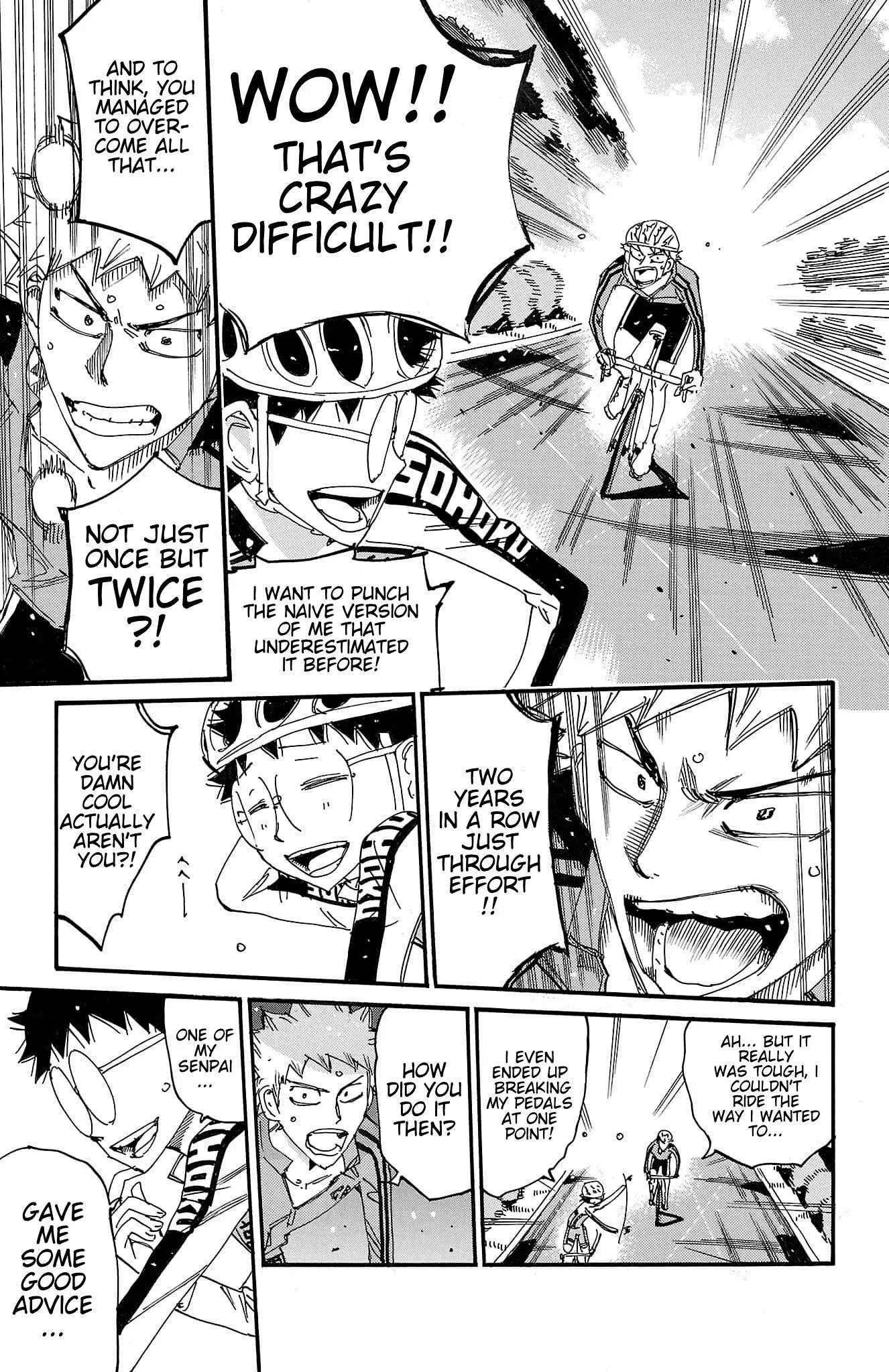 Yowamushi Pedal Chapter 729 page 10