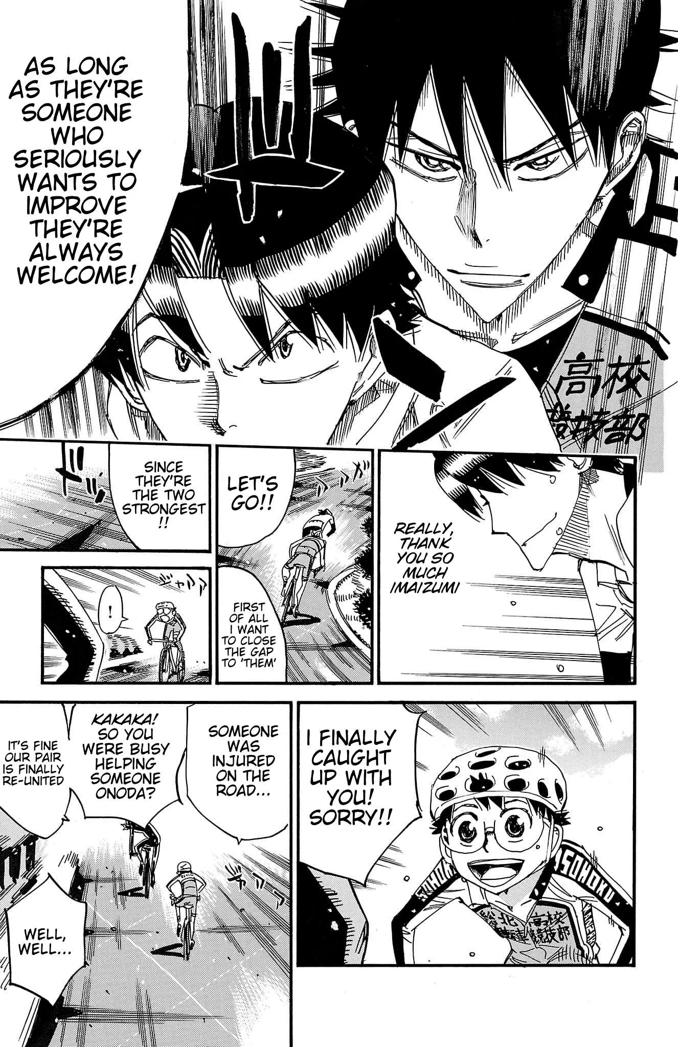 Yowamushi Pedal Chapter 729 page 18