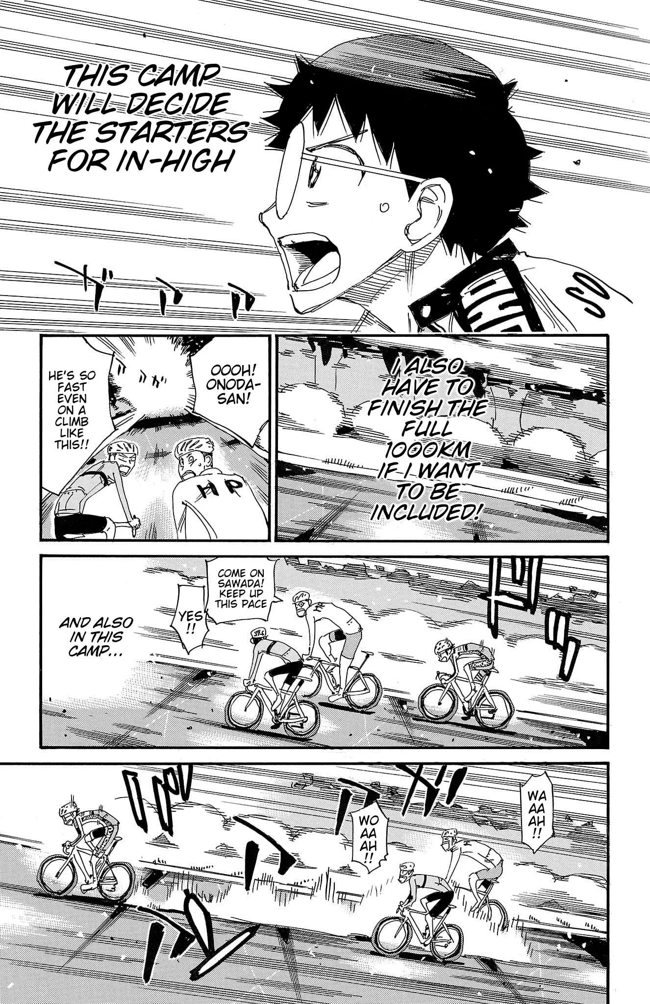 Yowamushi Pedal Chapter 729 page 8