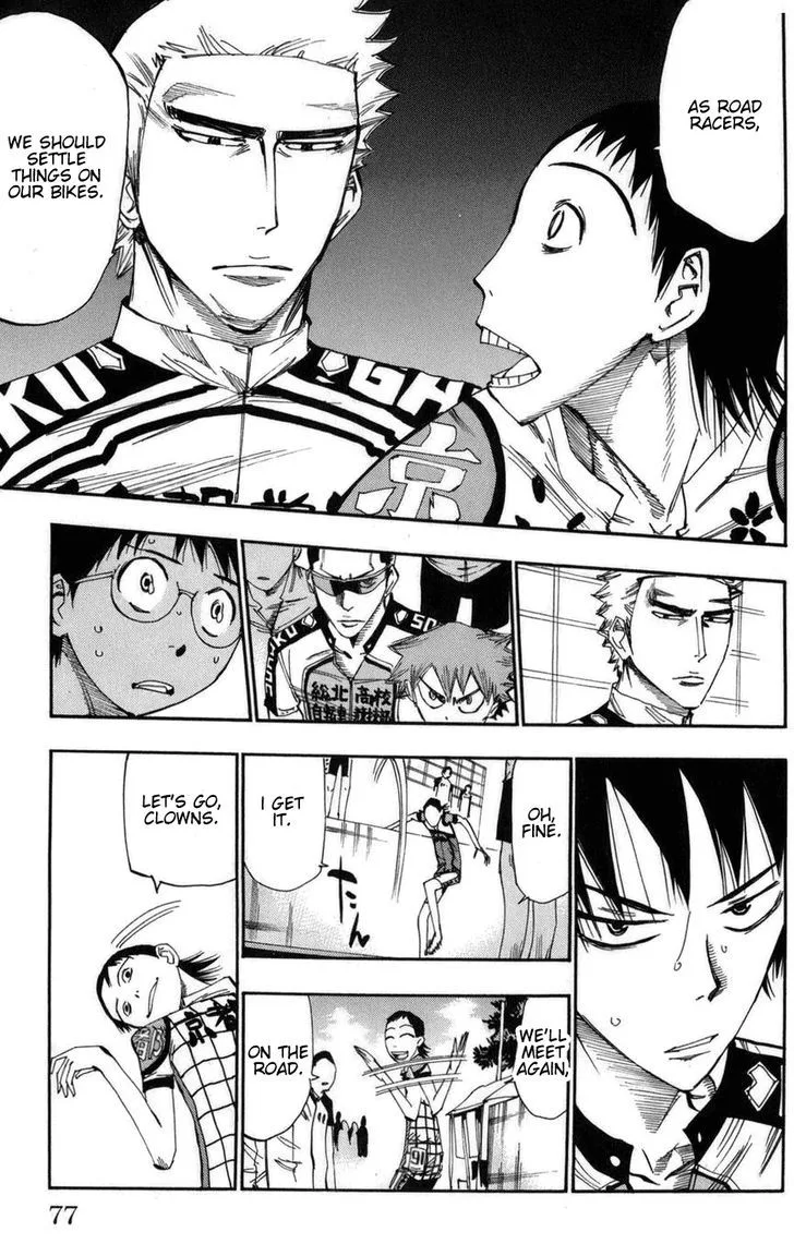 Yowamushi Pedal Chapter 73 page 10