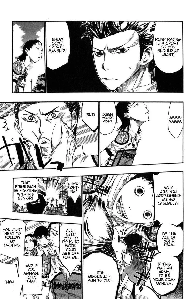 Yowamushi Pedal Chapter 73 page 15