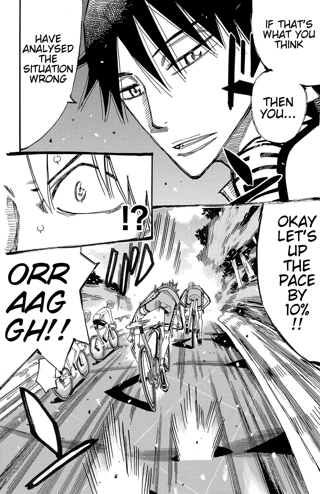 Yowamushi Pedal Chapter 730 page 9