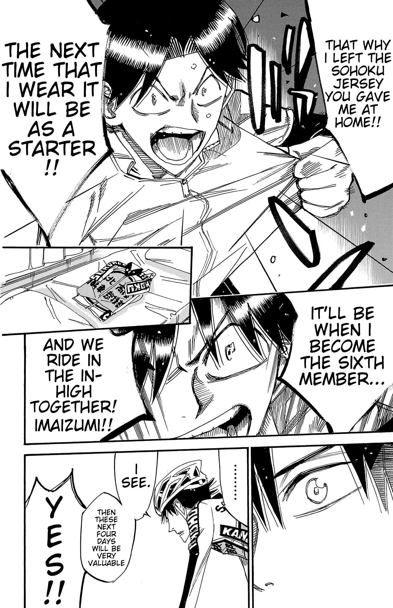 Yowamushi Pedal Chapter 730 page 15