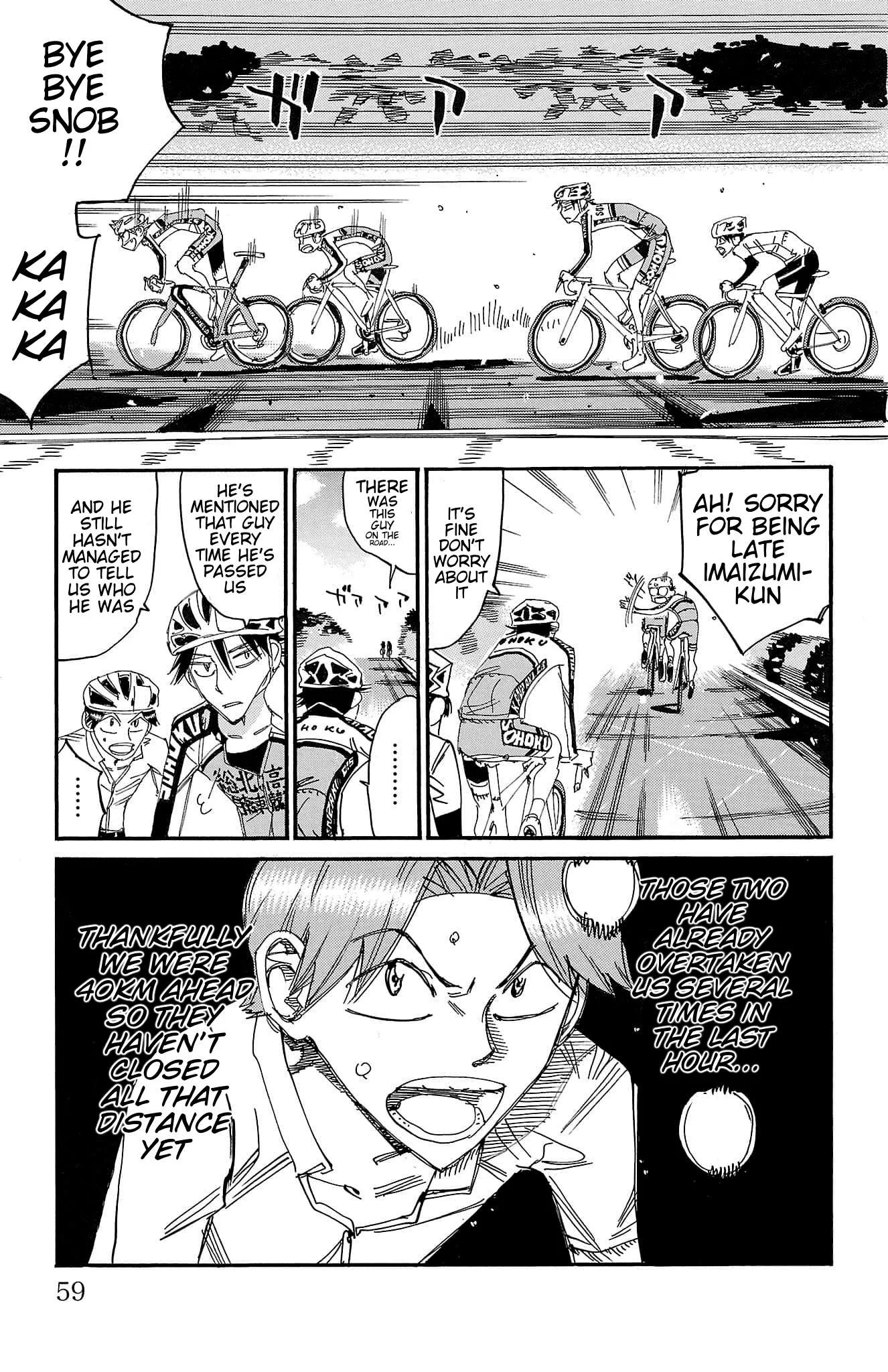 Yowamushi Pedal Chapter 730 page 6