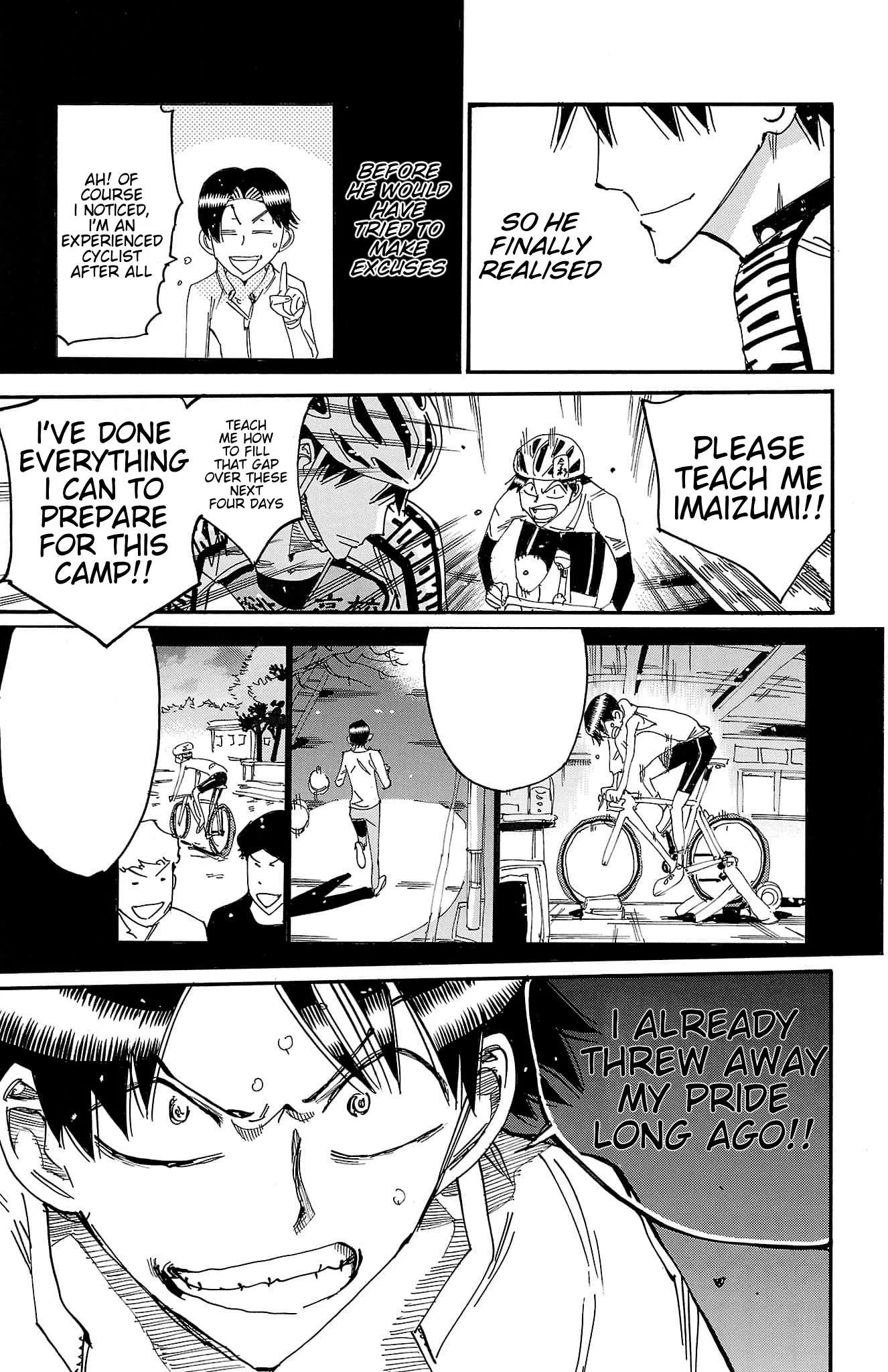 Yowamushi Pedal Chapter 730 page 14