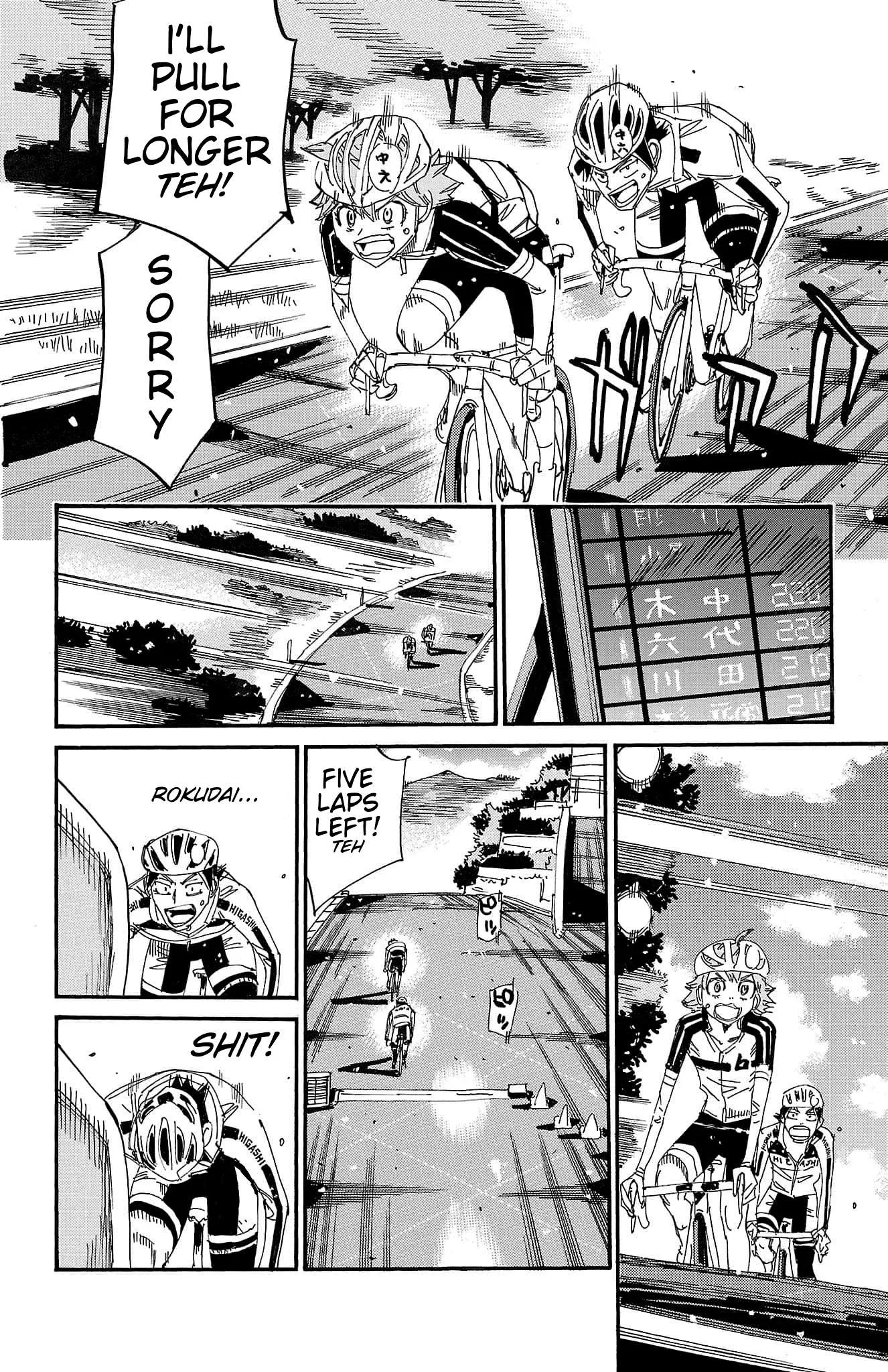 Yowamushi Pedal Chapter 731 page 13