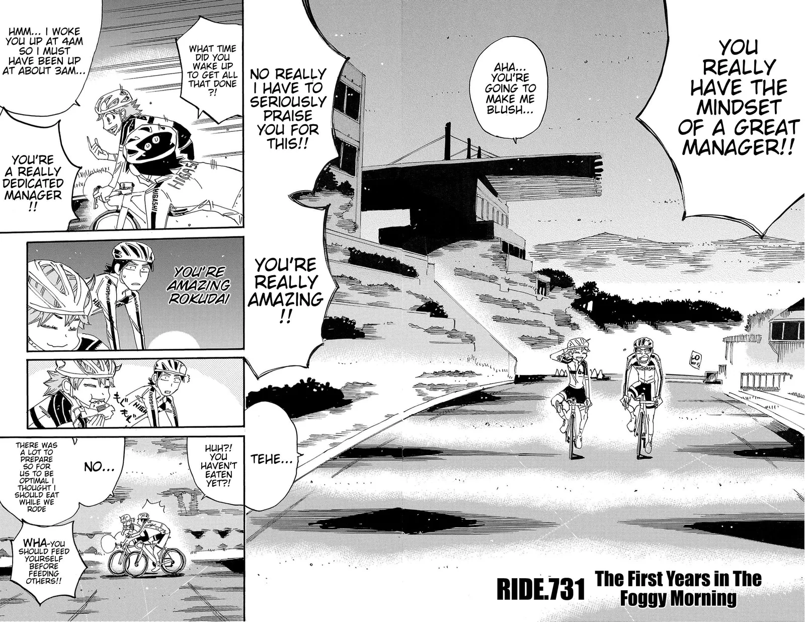 Yowamushi Pedal Chapter 731 page 4