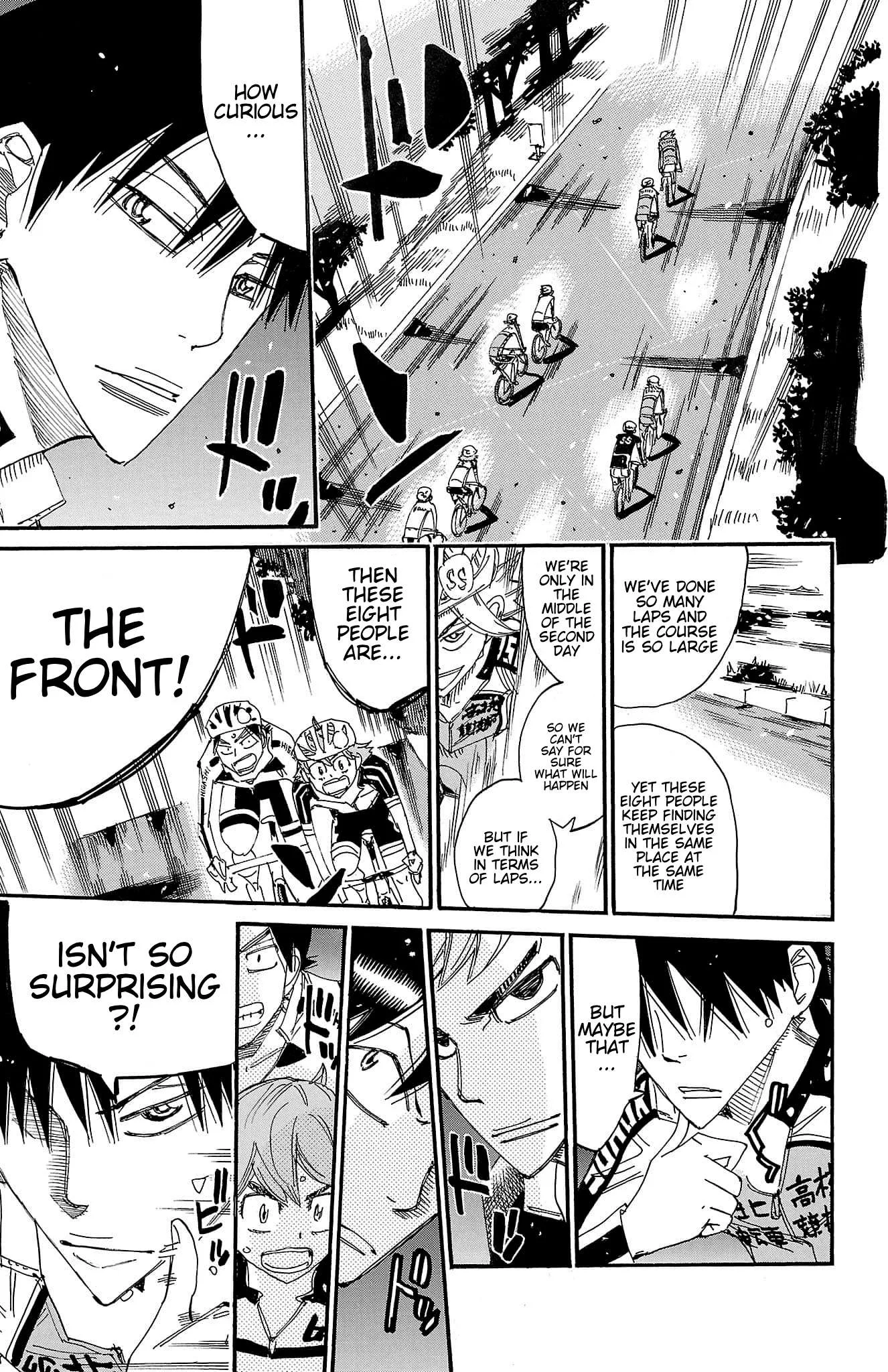 Yowamushi Pedal Chapter 732 page 8