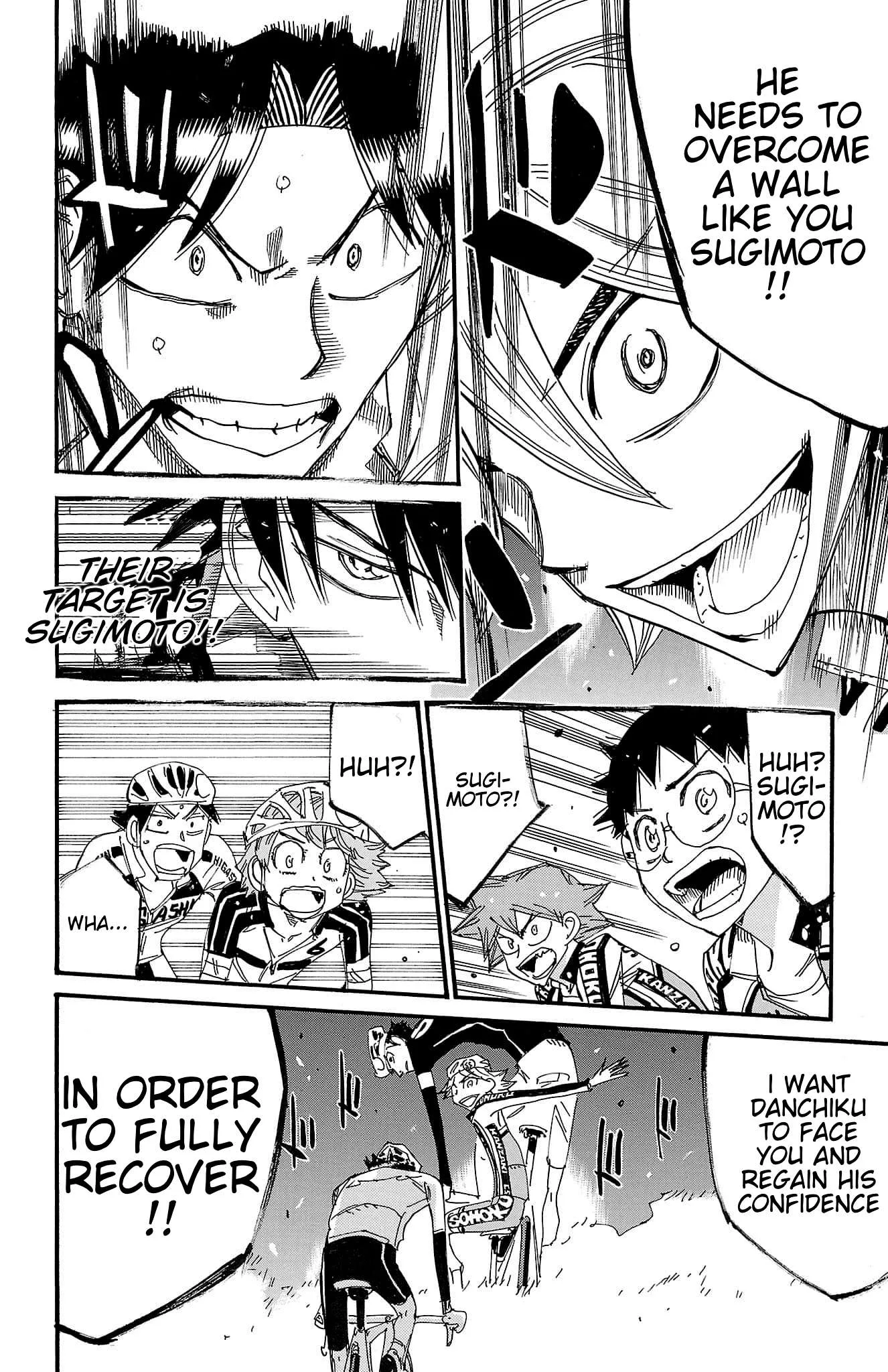 Yowamushi Pedal Chapter 732 page 15