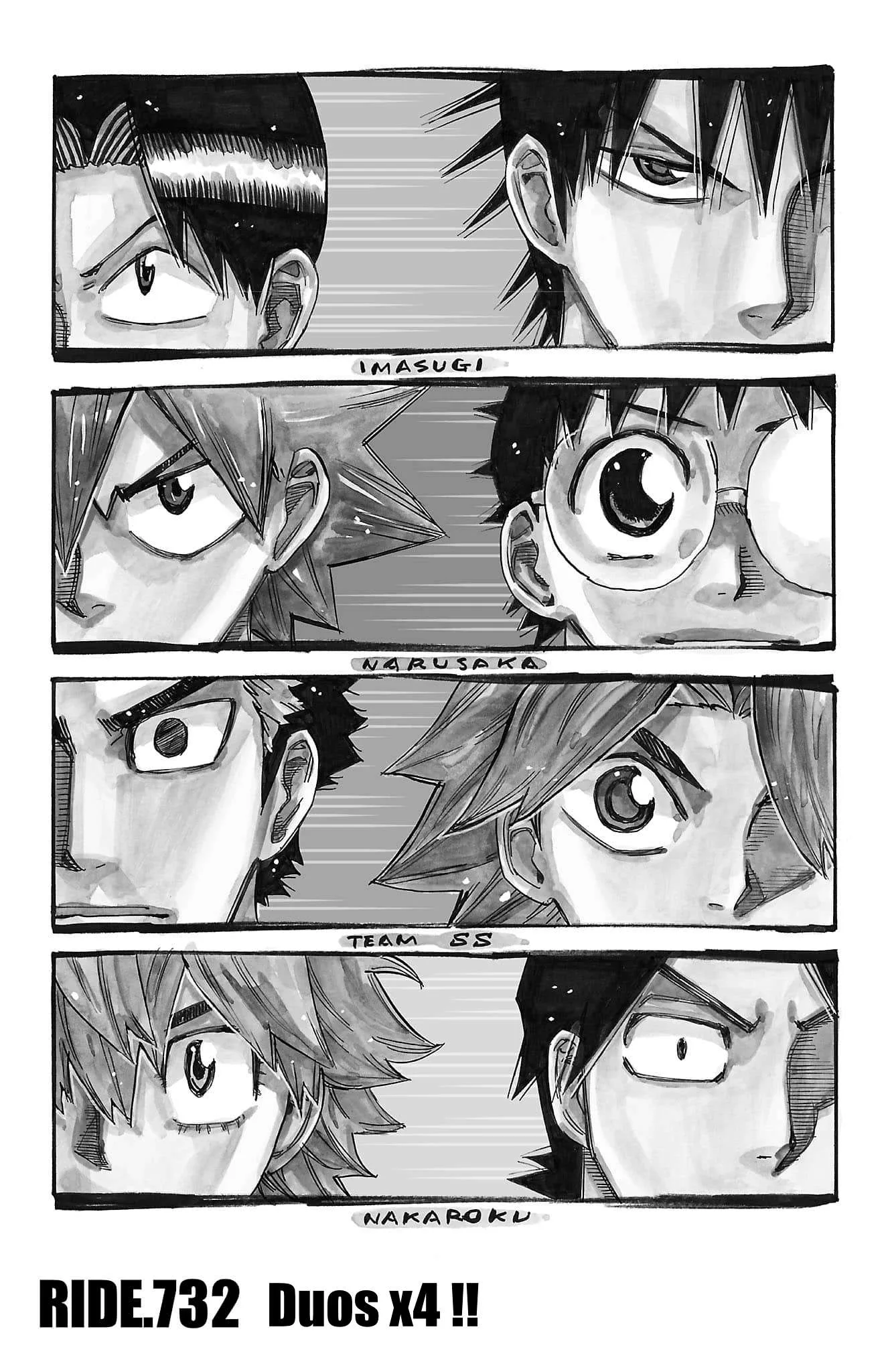 Yowamushi Pedal Chapter 732 page 1