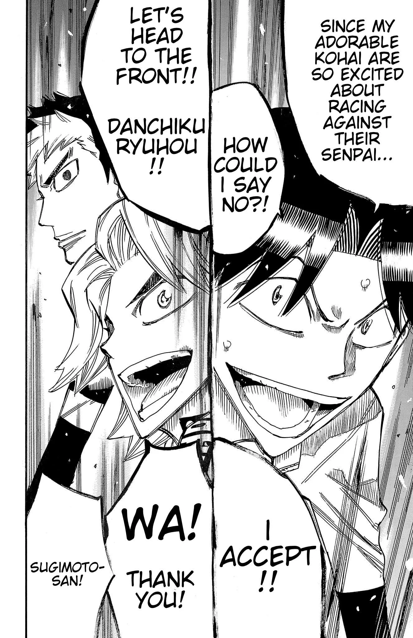 Yowamushi Pedal Chapter 732 page 17