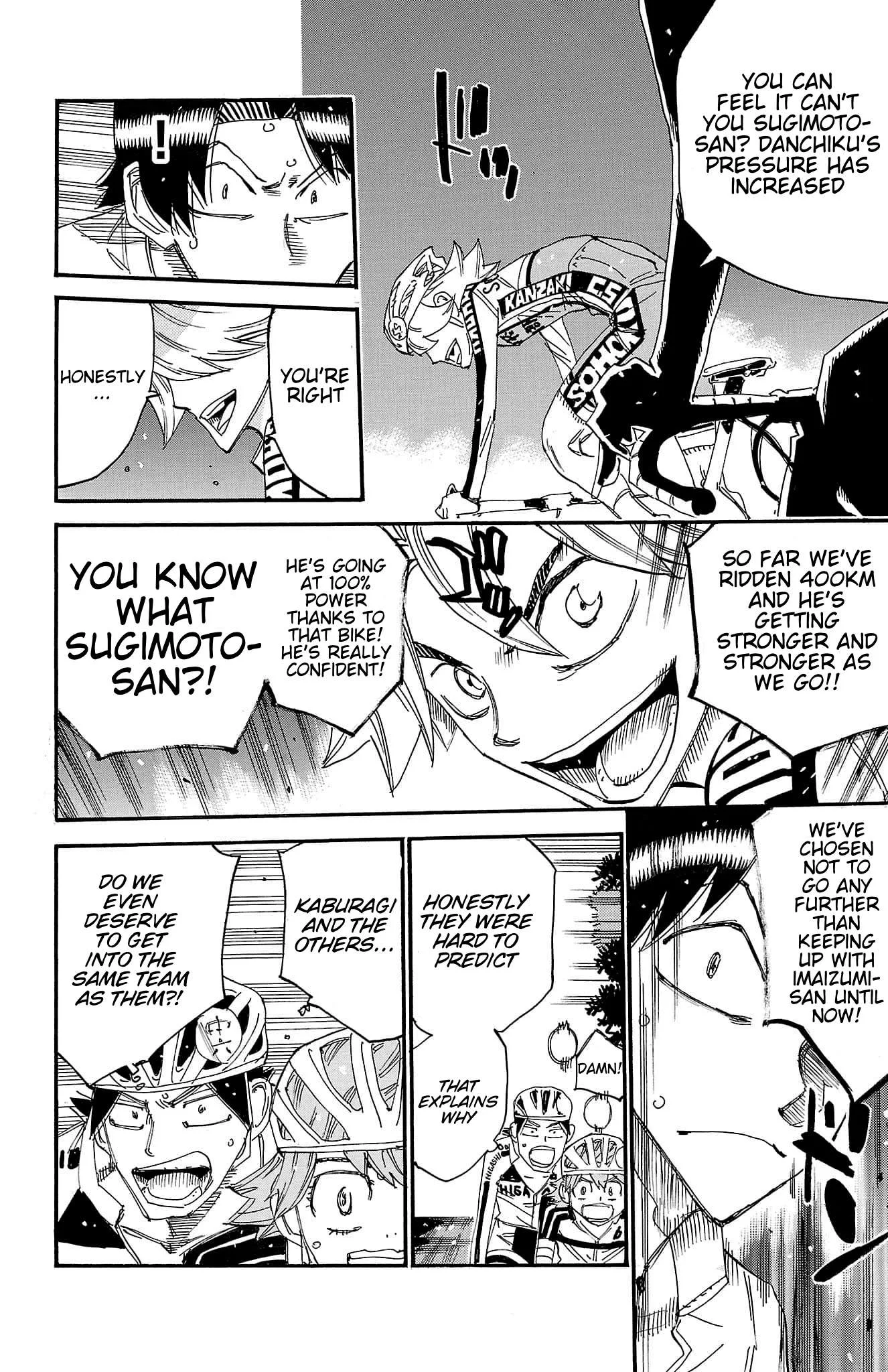 Yowamushi Pedal Chapter 732 page 11