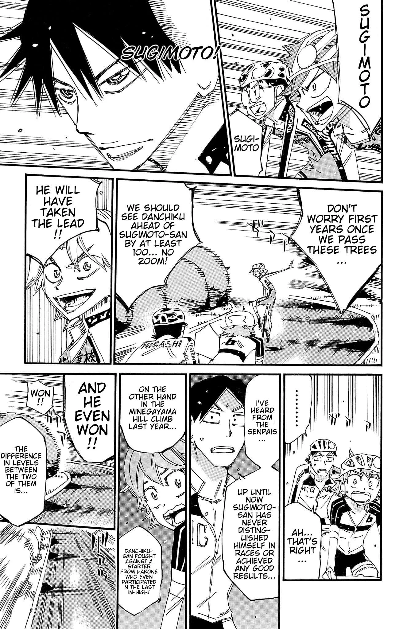 Yowamushi Pedal Chapter 733 page 8