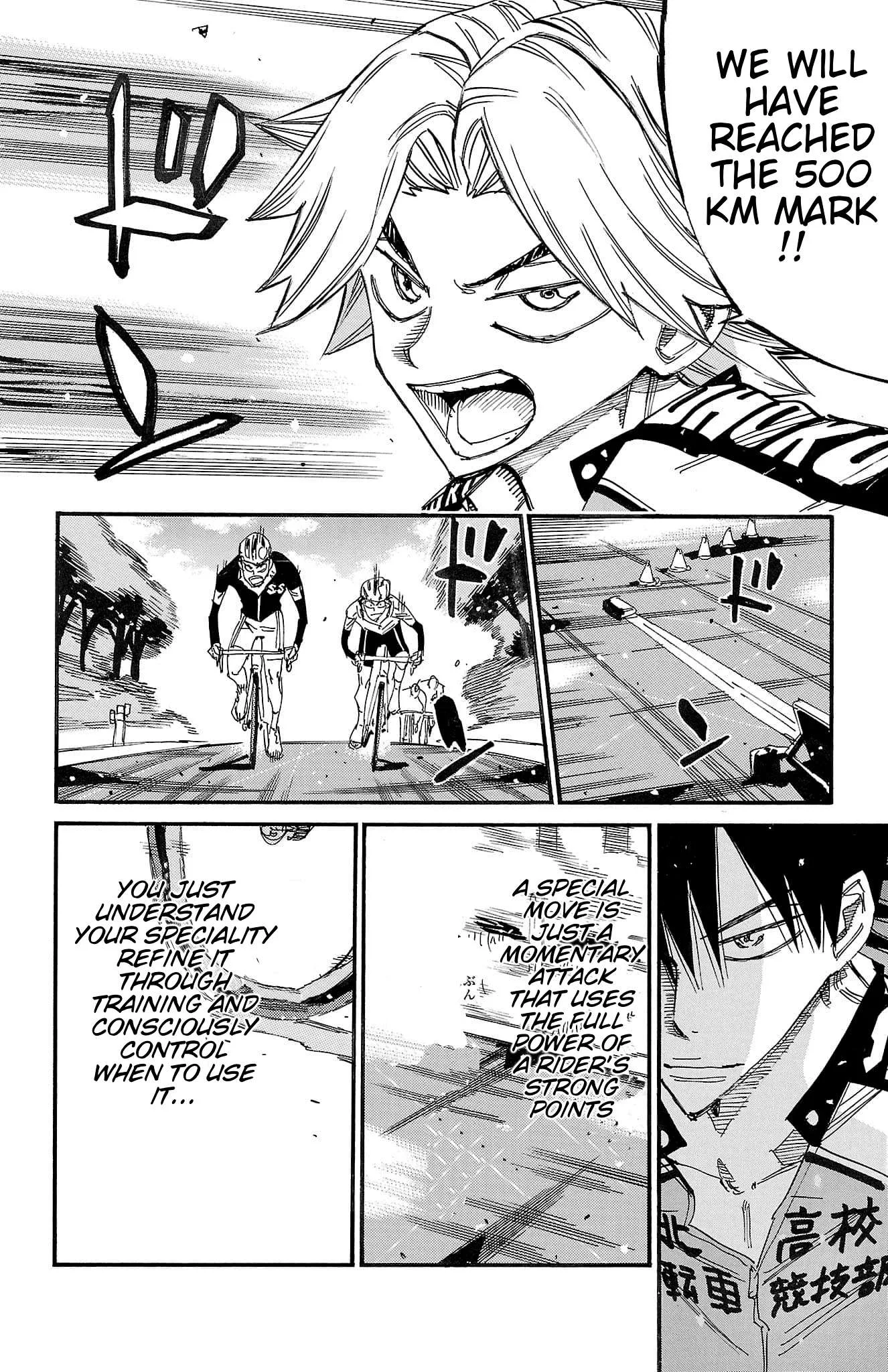 Yowamushi Pedal Chapter 733 page 14
