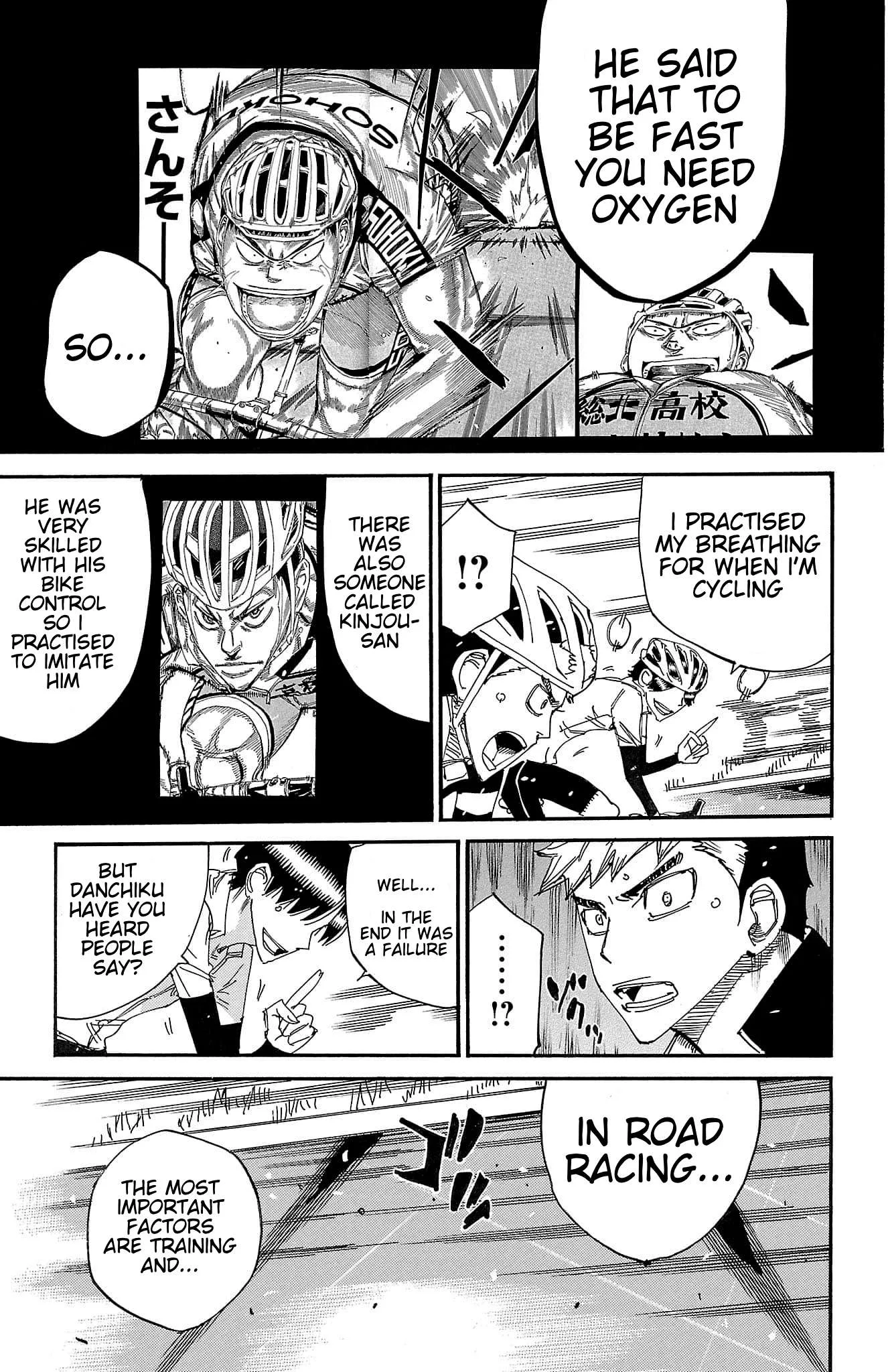 Yowamushi Pedal Chapter 733 page 18