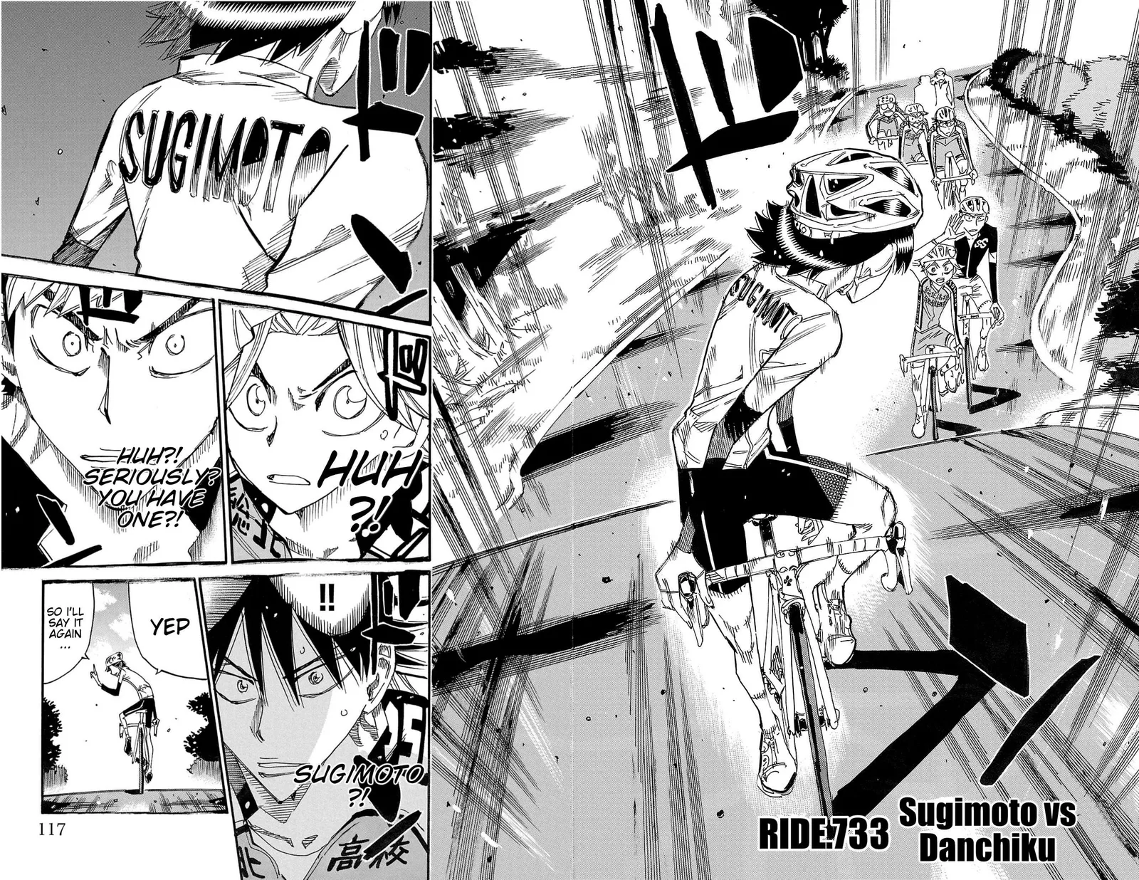 Yowamushi Pedal Chapter 733 page 2
