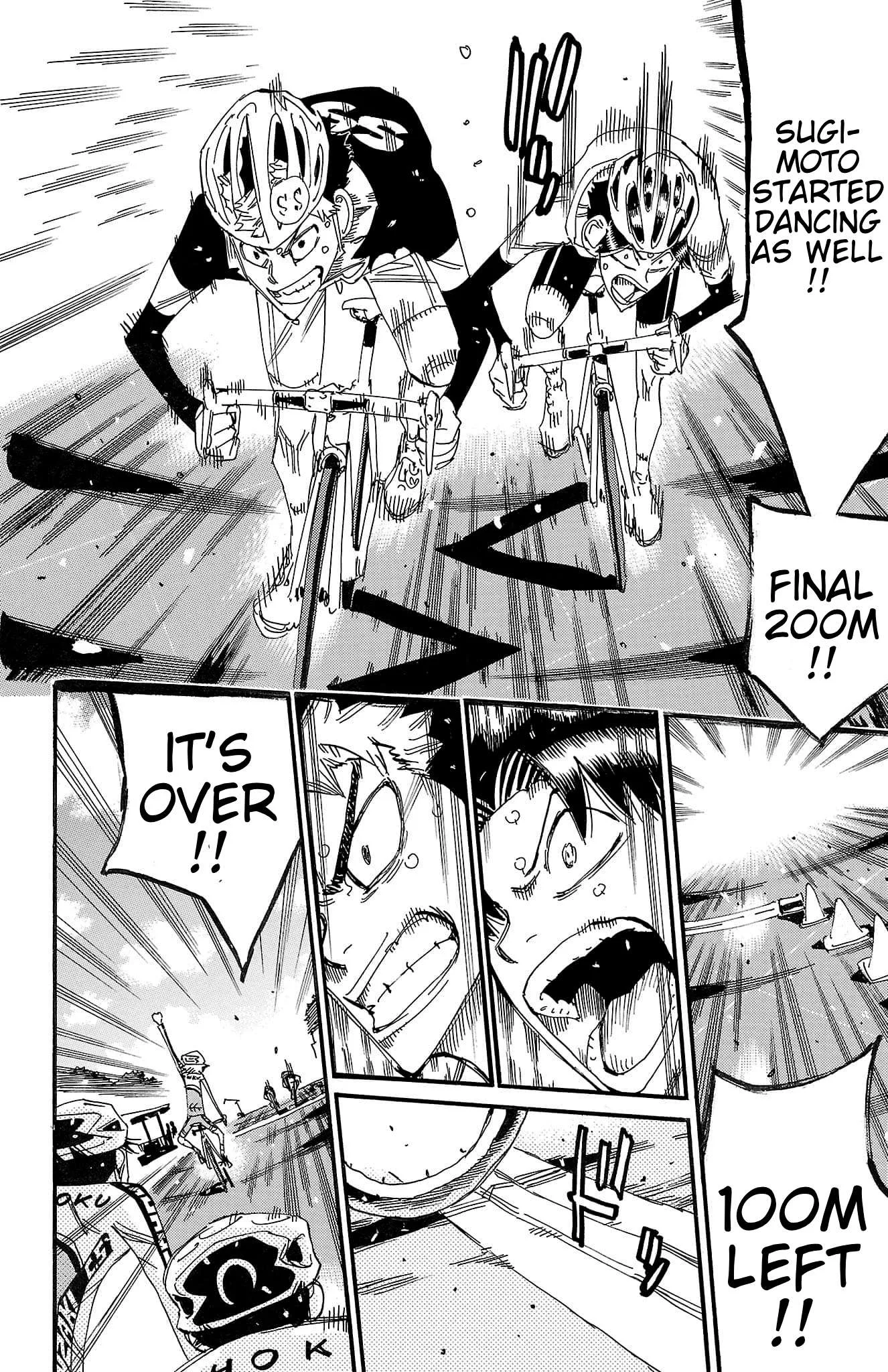 Yowamushi Pedal Chapter 734 page 17