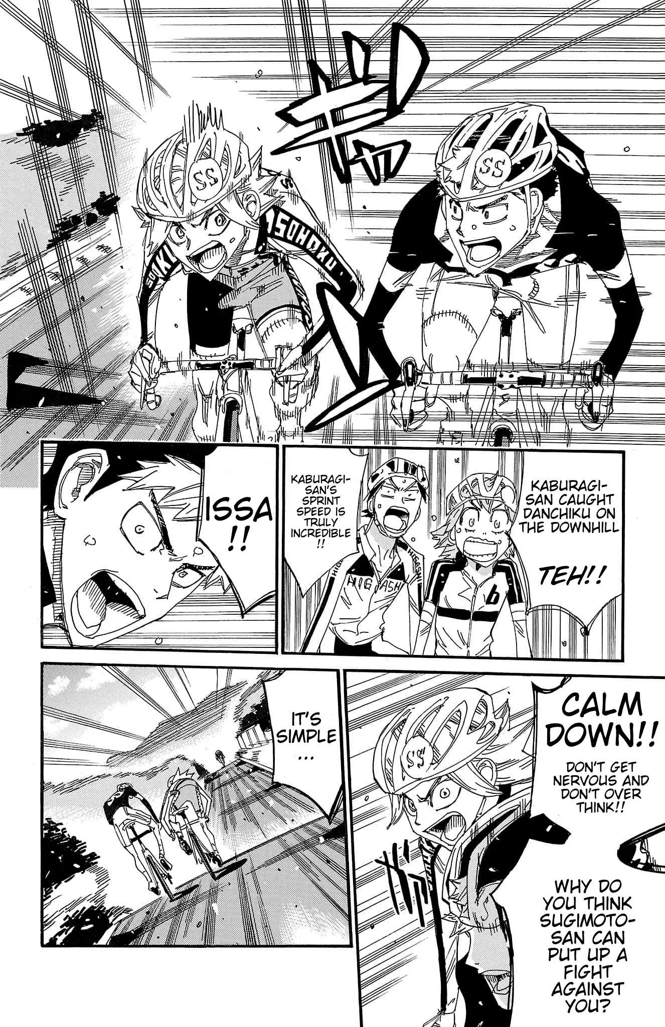 Yowamushi Pedal Chapter 734 page 10