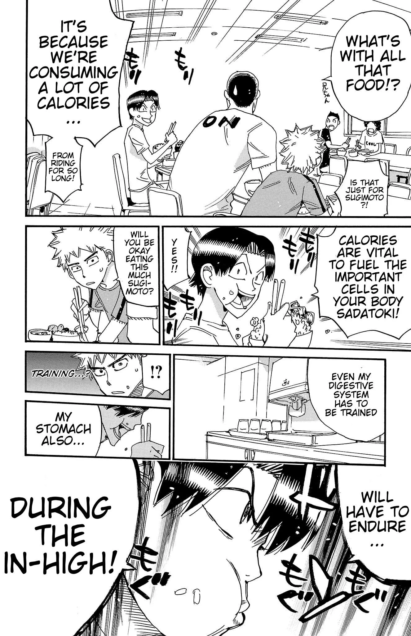 Yowamushi Pedal Chapter 735 page 17