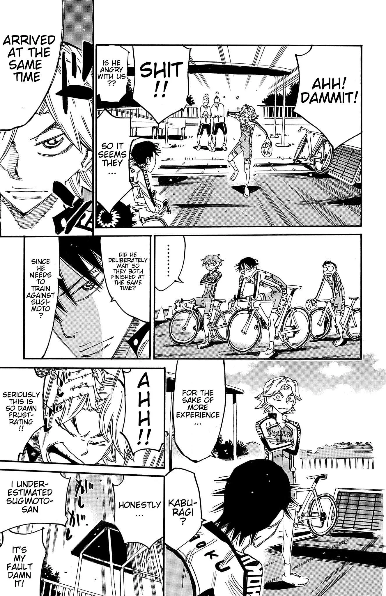 Yowamushi Pedal Chapter 735 page 8