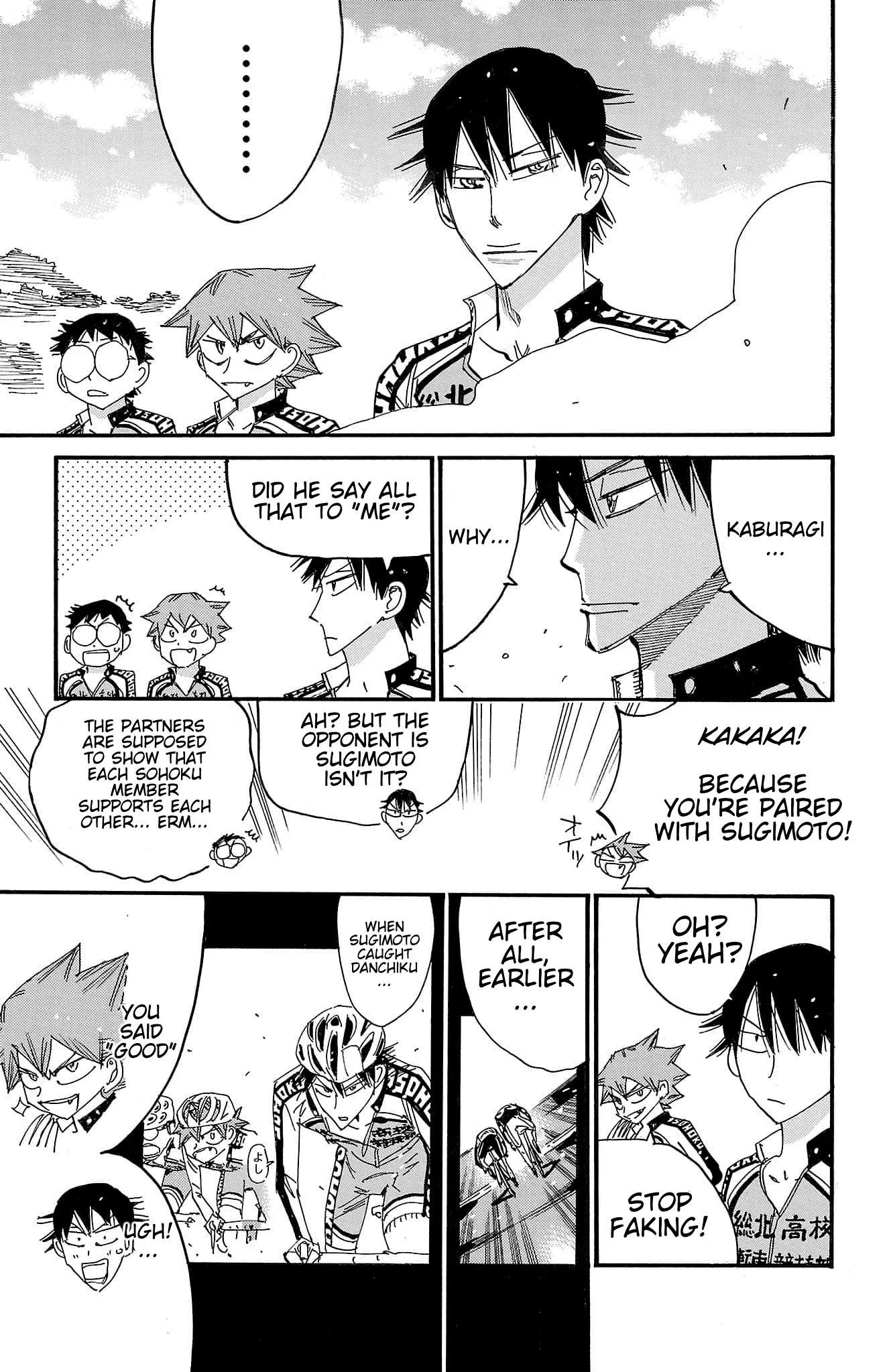 Yowamushi Pedal Chapter 735 page 12