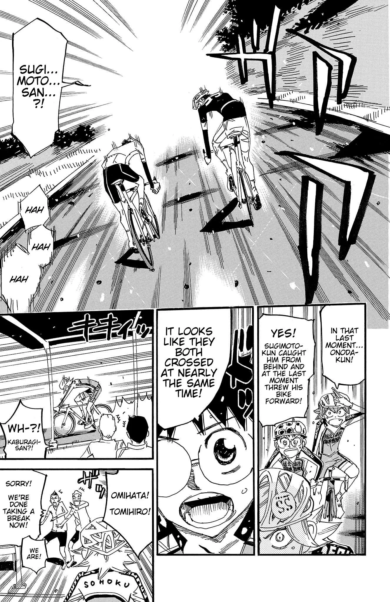 Yowamushi Pedal Chapter 735 page 6