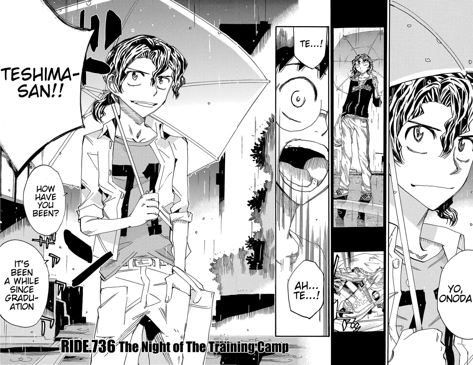Yowamushi Pedal Chapter 736 page 8