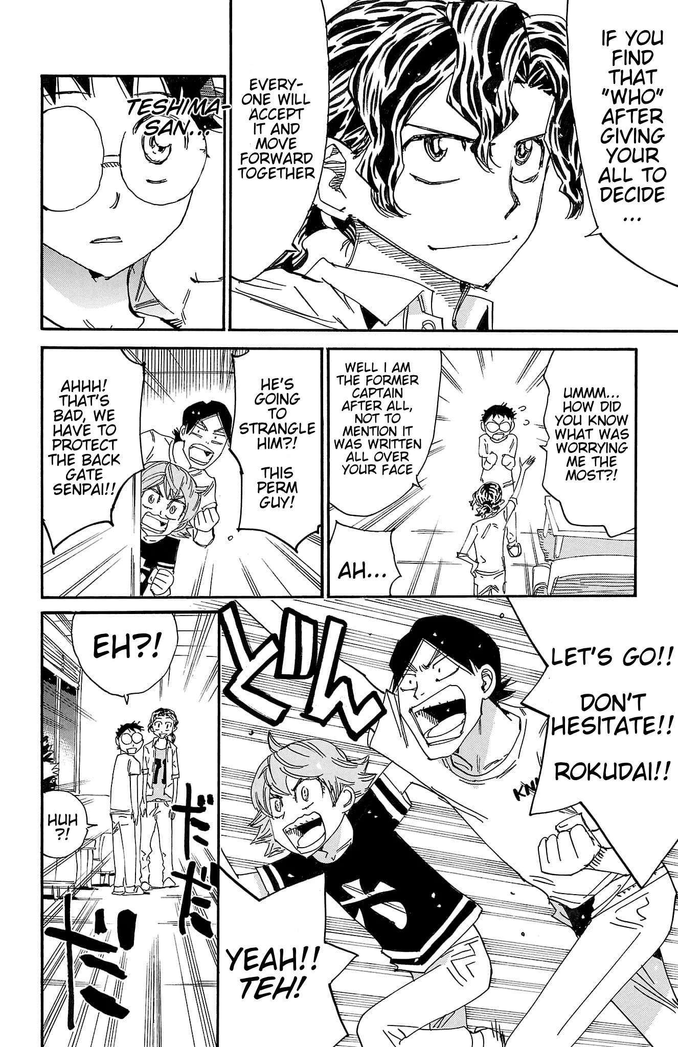 Yowamushi Pedal Chapter 736 page 19