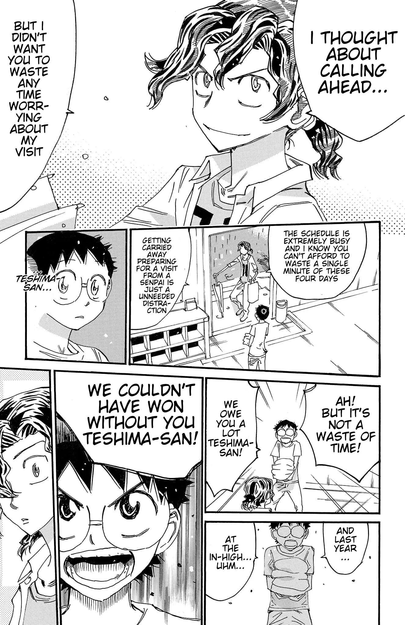 Yowamushi Pedal Chapter 736 page 10