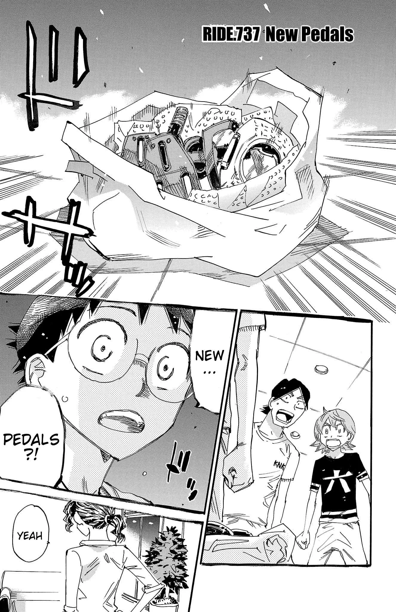 Yowamushi Pedal Chapter 737 page 1