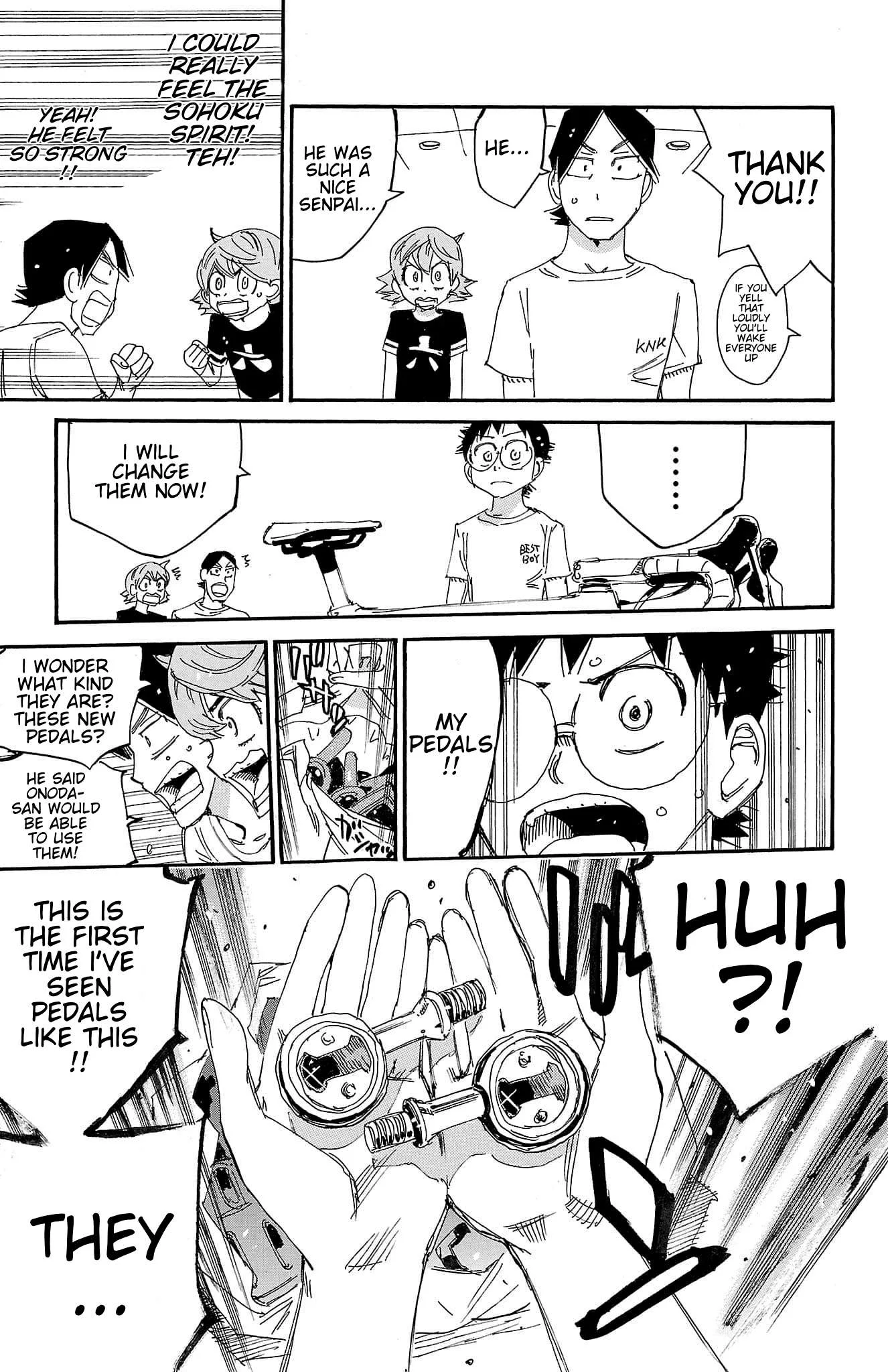 Yowamushi Pedal Chapter 737 page 14