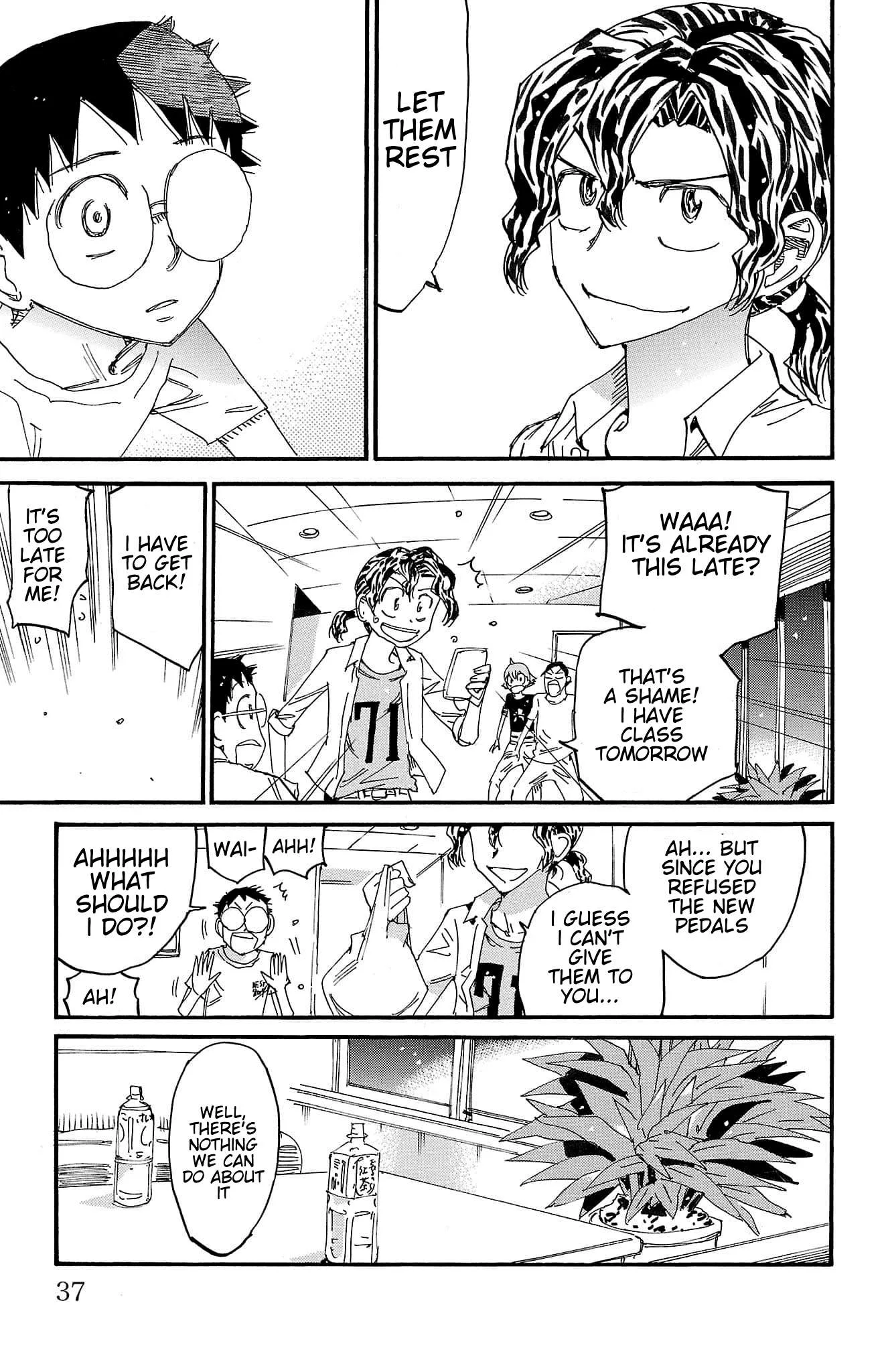 Yowamushi Pedal Chapter 737 page 12
