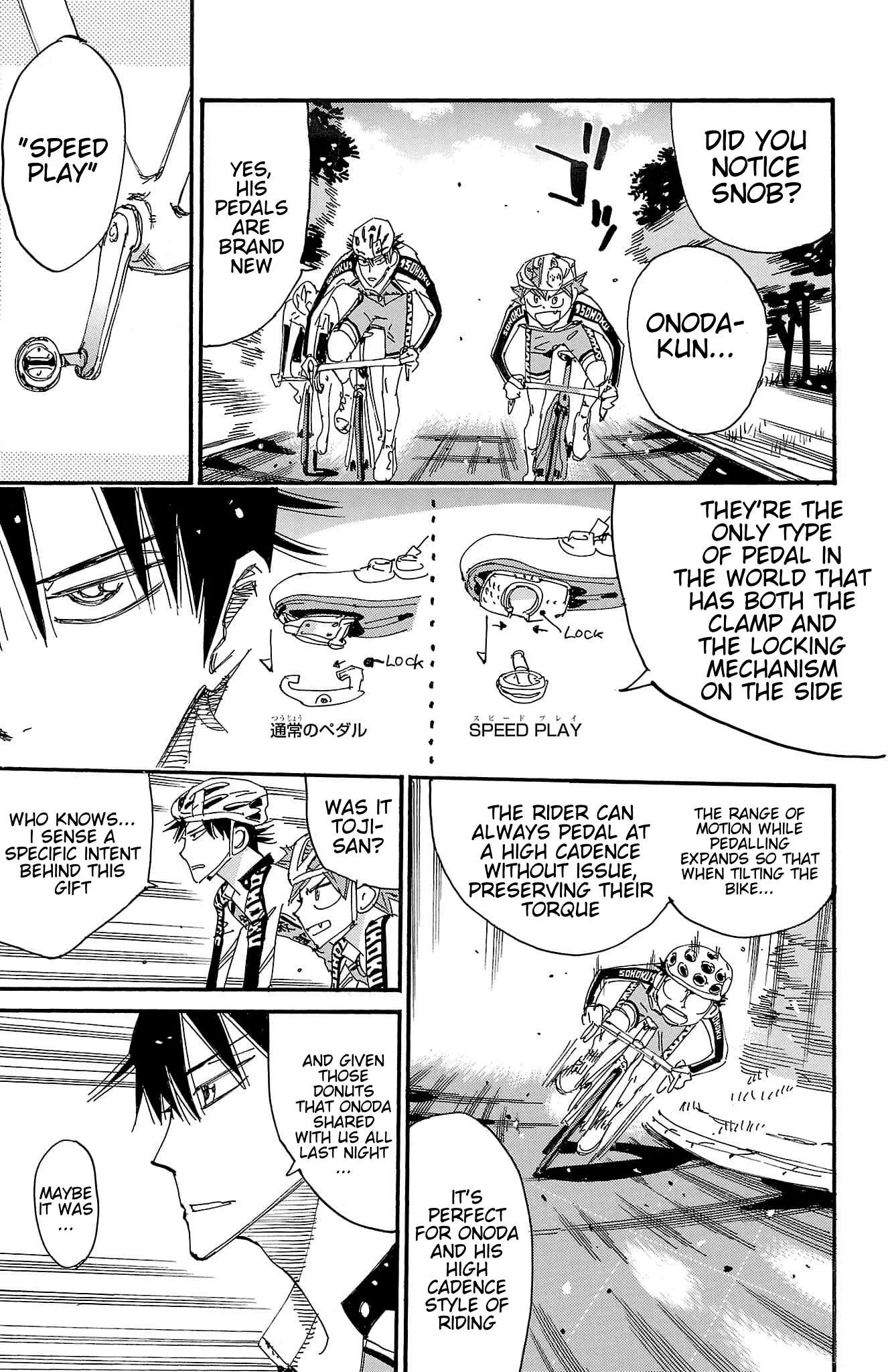 Yowamushi Pedal Chapter 737 page 17