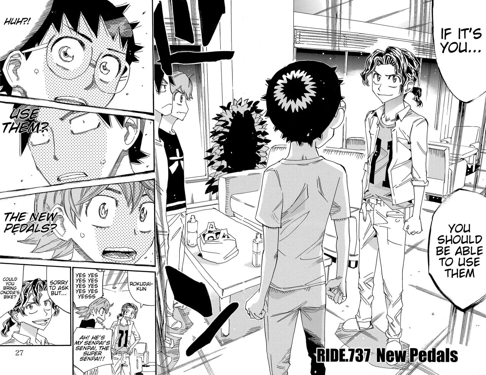 Yowamushi Pedal Chapter 737 page 2