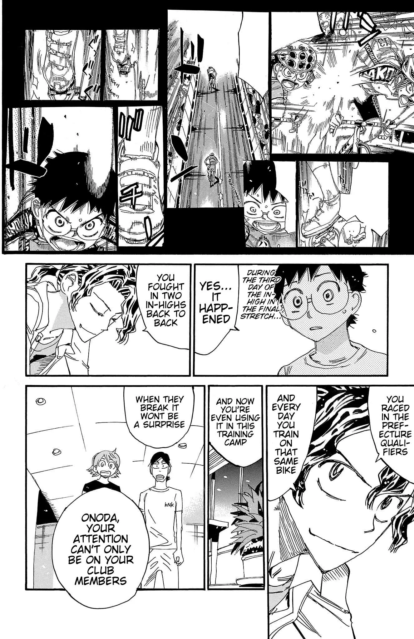Yowamushi Pedal Chapter 737 page 9